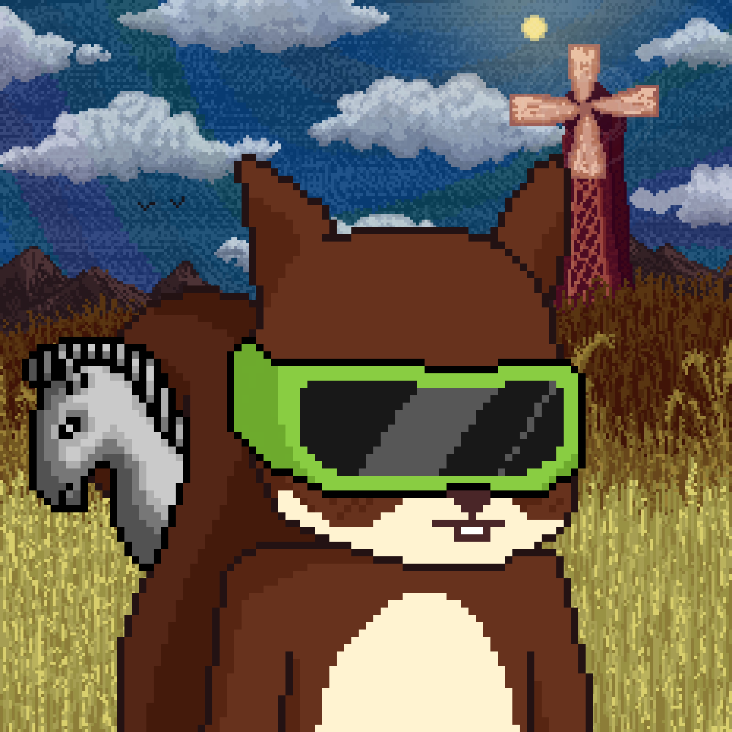 Pixel Squirrels #8693 NFT on Algorand