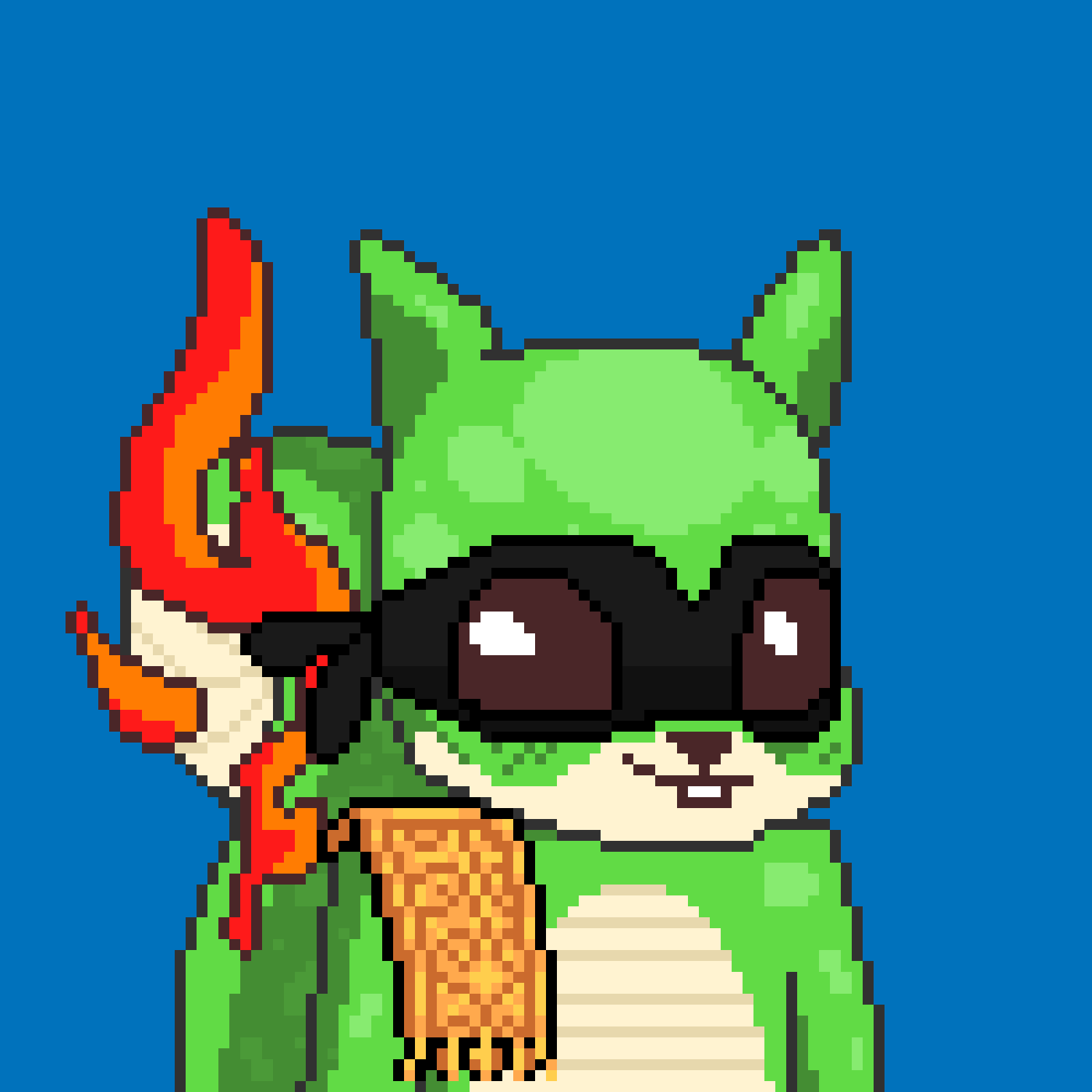 Pixel Squirrels #8705 NFT on Algorand