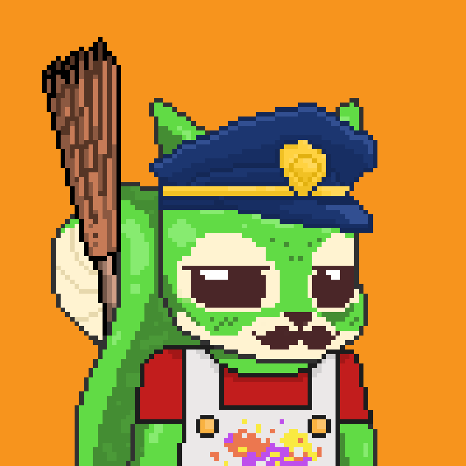 Pixel Squirrels #8710 NFT on Algorand