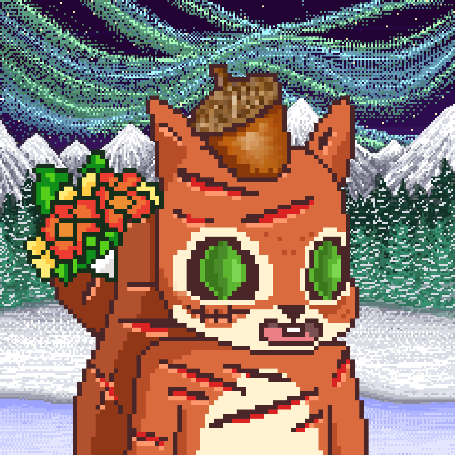 Pixel Squirrels #8716 NFT on Algorand