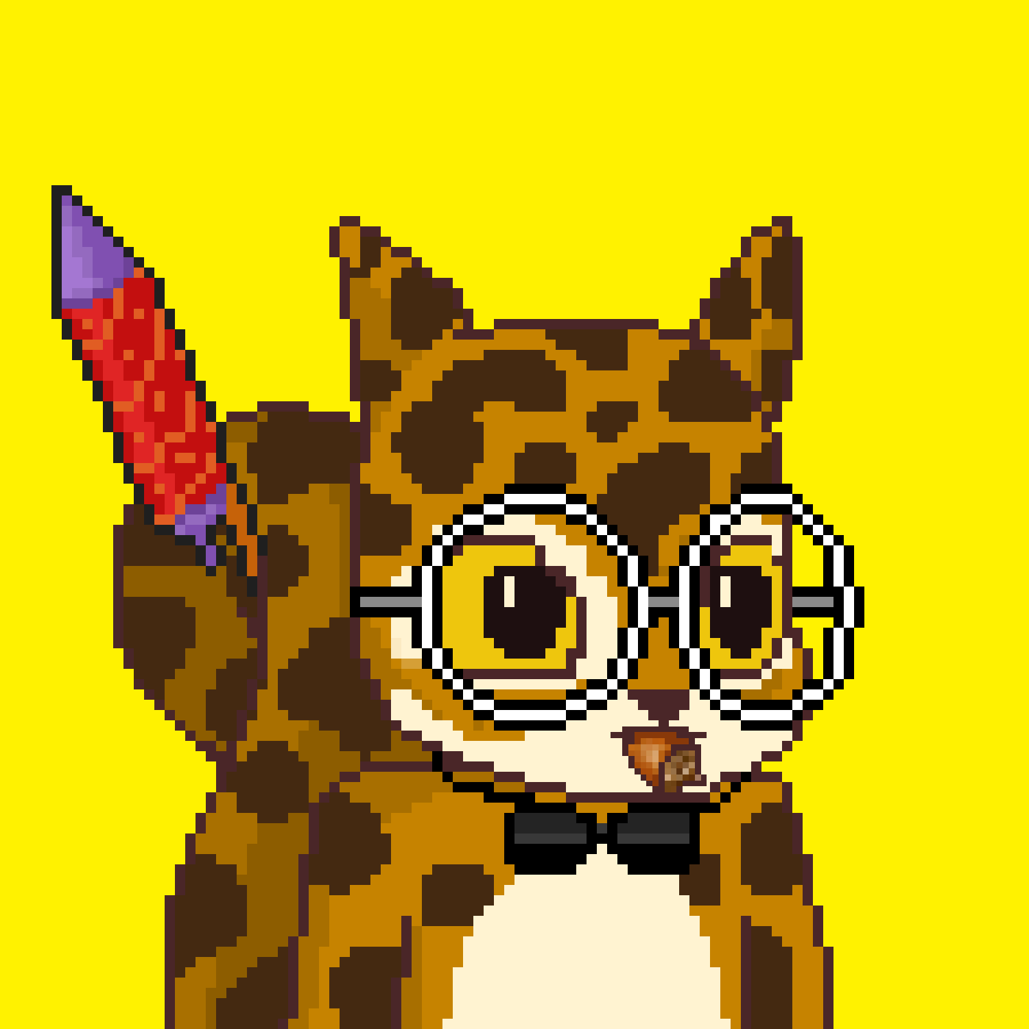 Pixel Squirrels #8717 NFT on Algorand