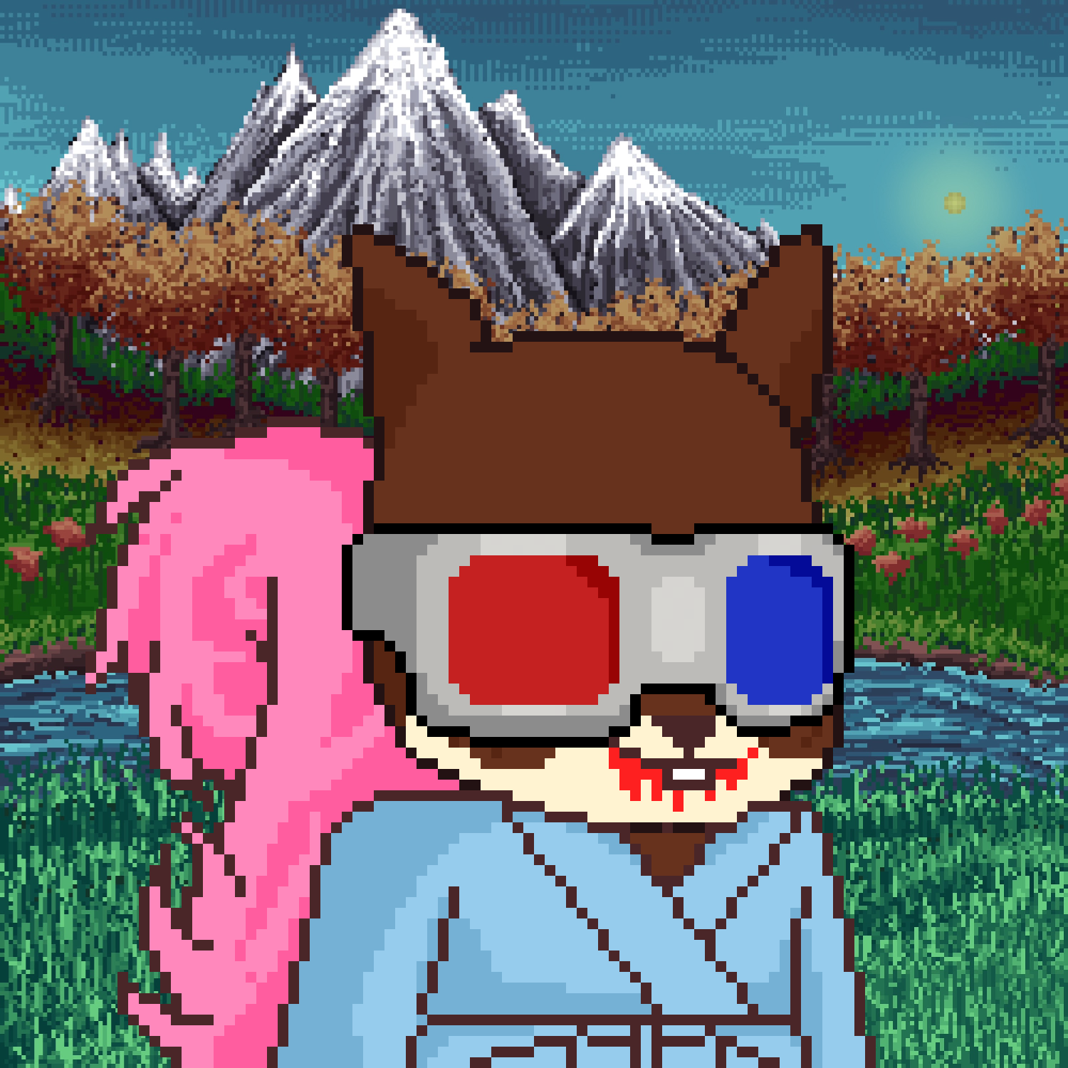 Pixel Squirrels #8718 NFT on Algorand