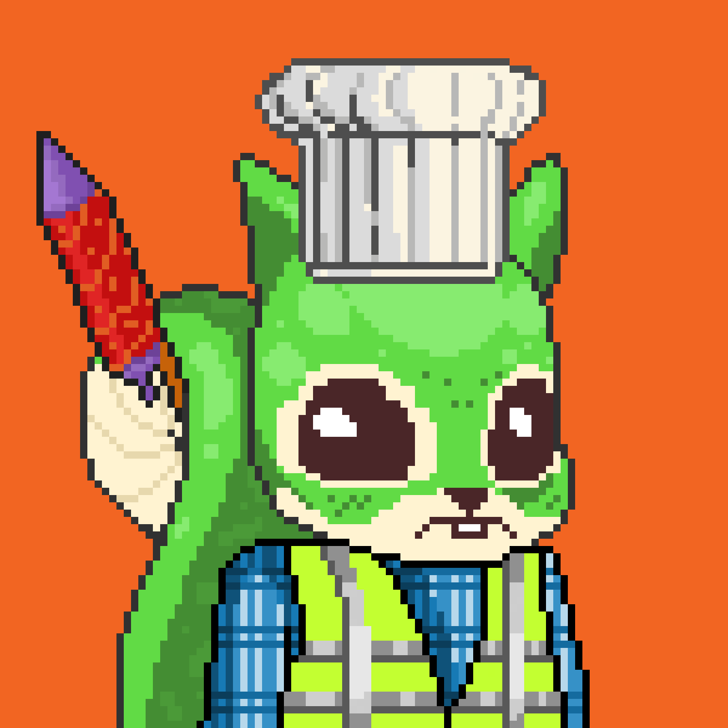 Pixel Squirrels #8720 NFT on Algorand