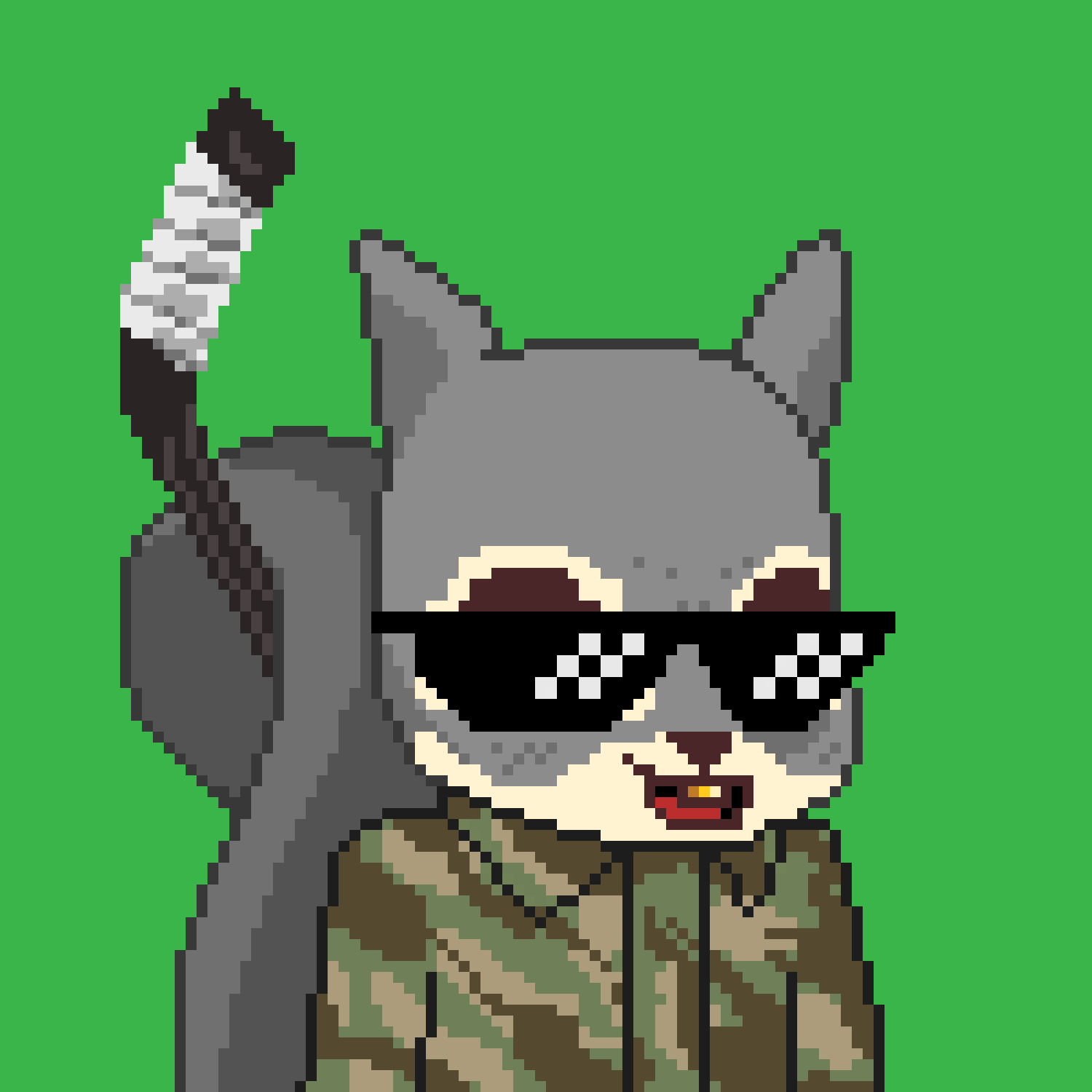 Pixel Squirrels #8724 NFT on Algorand