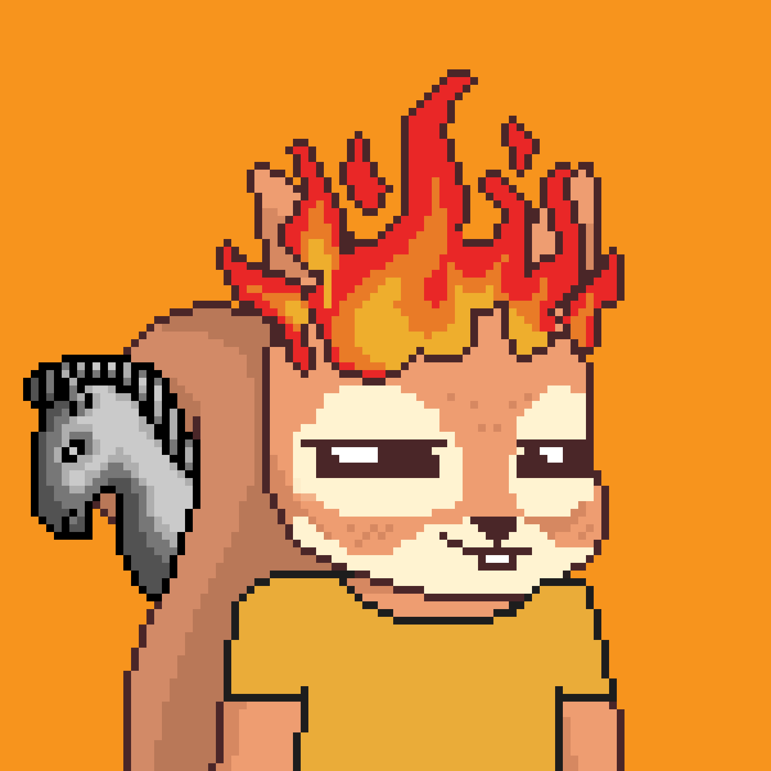 Pixel Squirrels #8726 NFT on Algorand