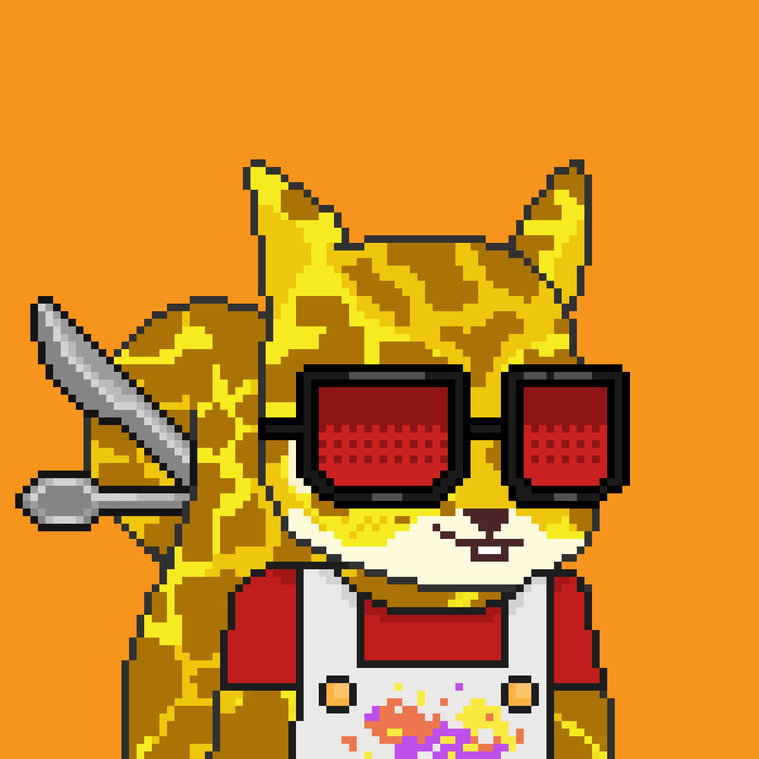 Pixel Squirrels #8729 NFT on Algorand