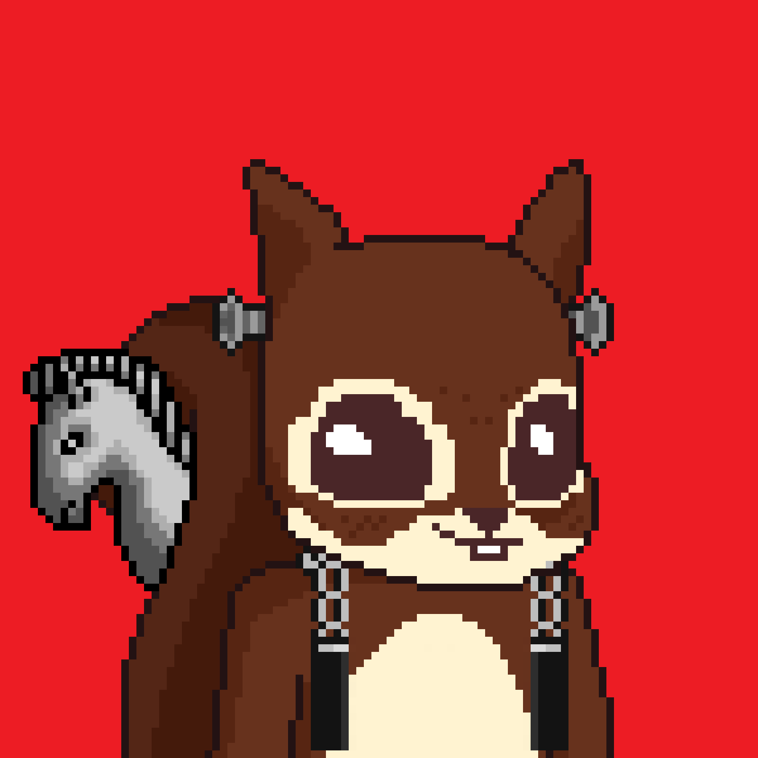 Pixel Squirrels #8731 NFT on Algorand