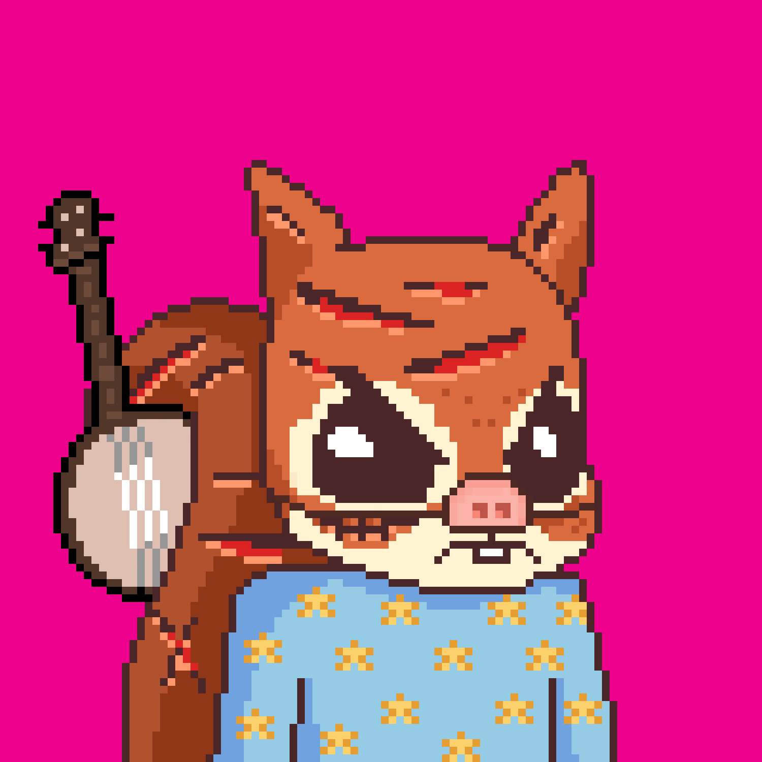 Pixel Squirrels #8738 NFT on Algorand