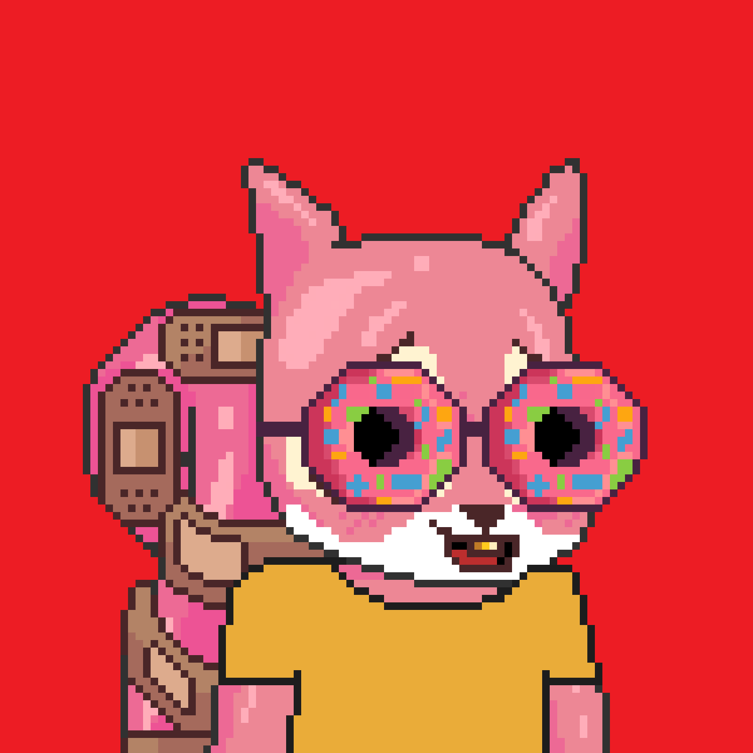 Pixel Squirrels #8740 NFT on Algorand