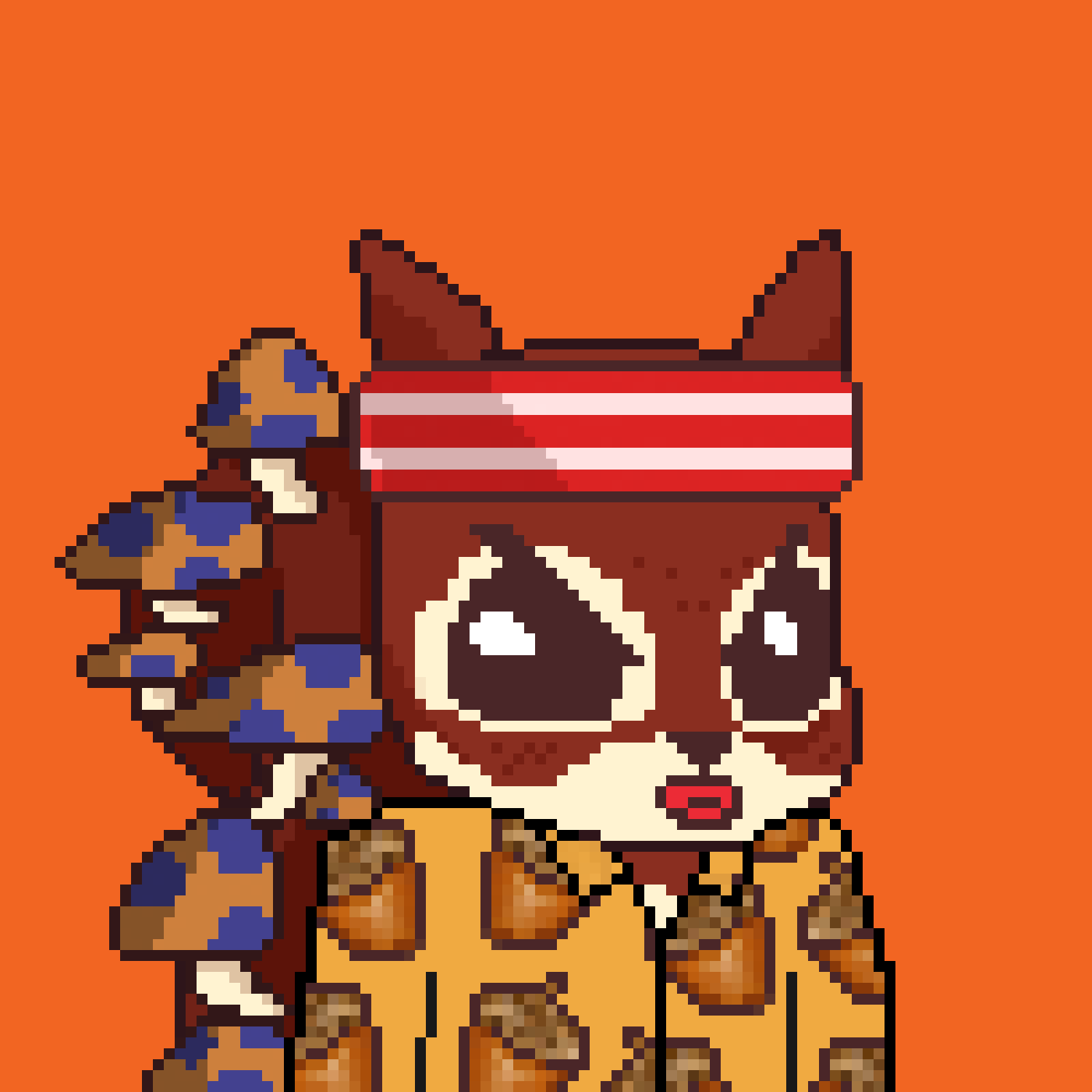 Pixel Squirrels #8742 NFT on Algorand