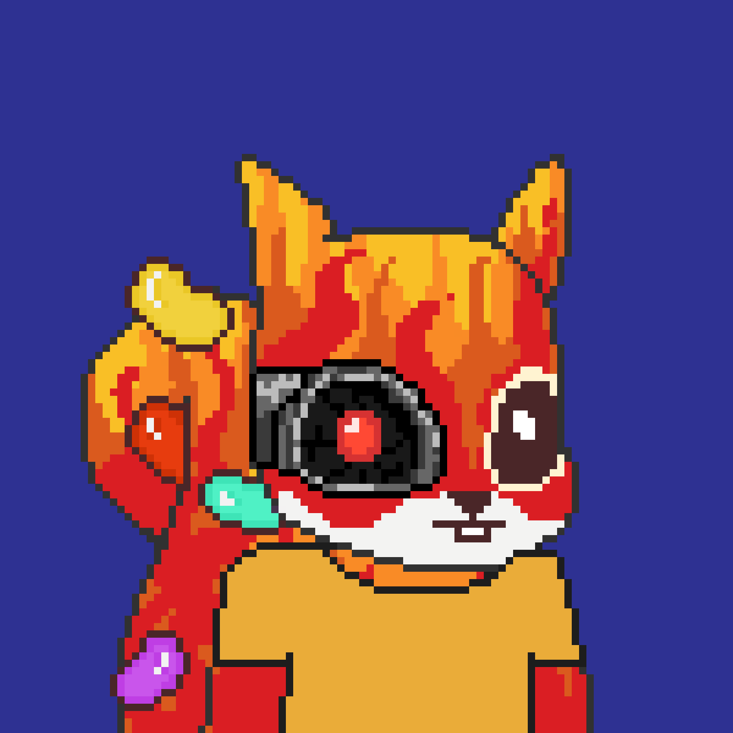 Pixel Squirrels #8752 NFT on Algorand