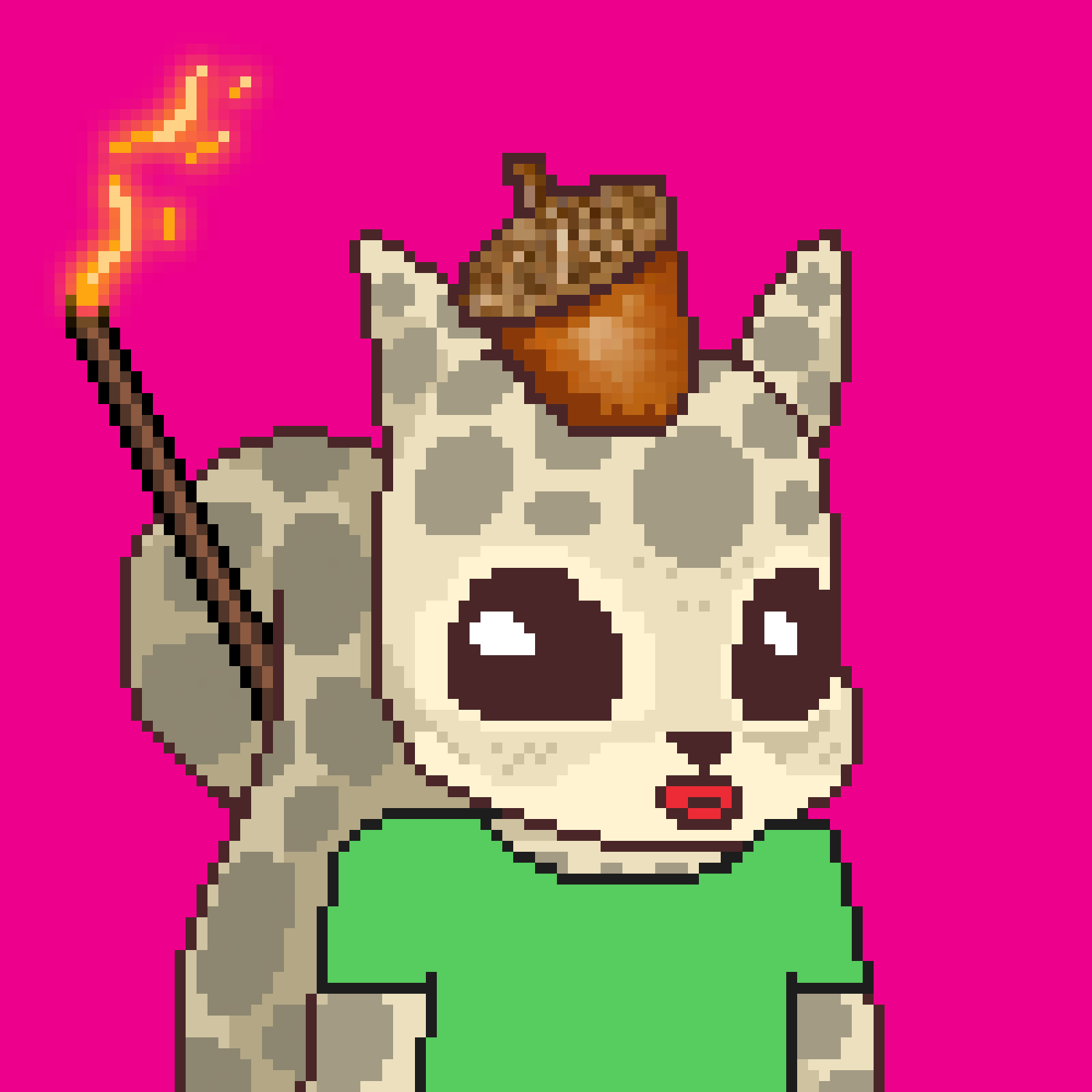 Pixel Squirrels #8754 NFT on Algorand
