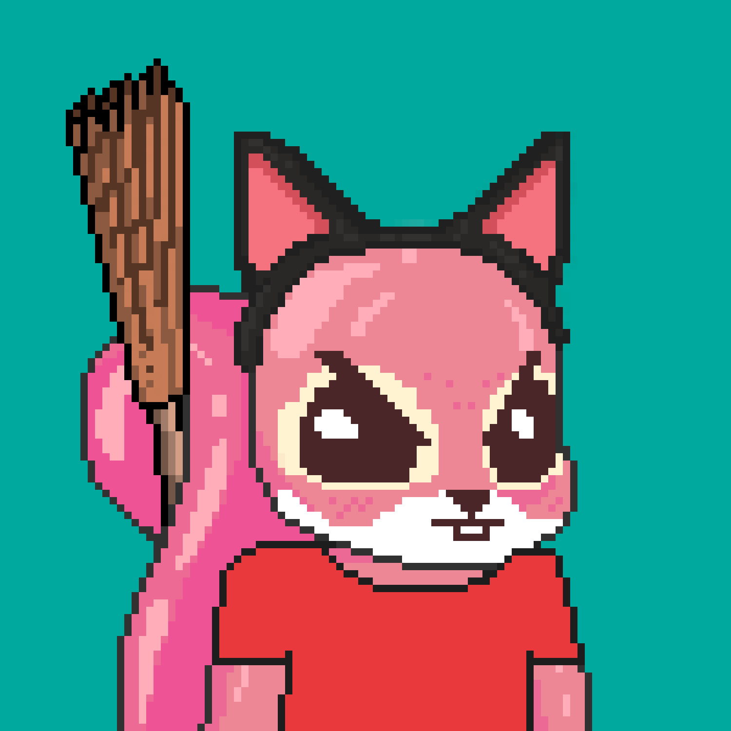 Pixel Squirrels #8764 NFT on Algorand