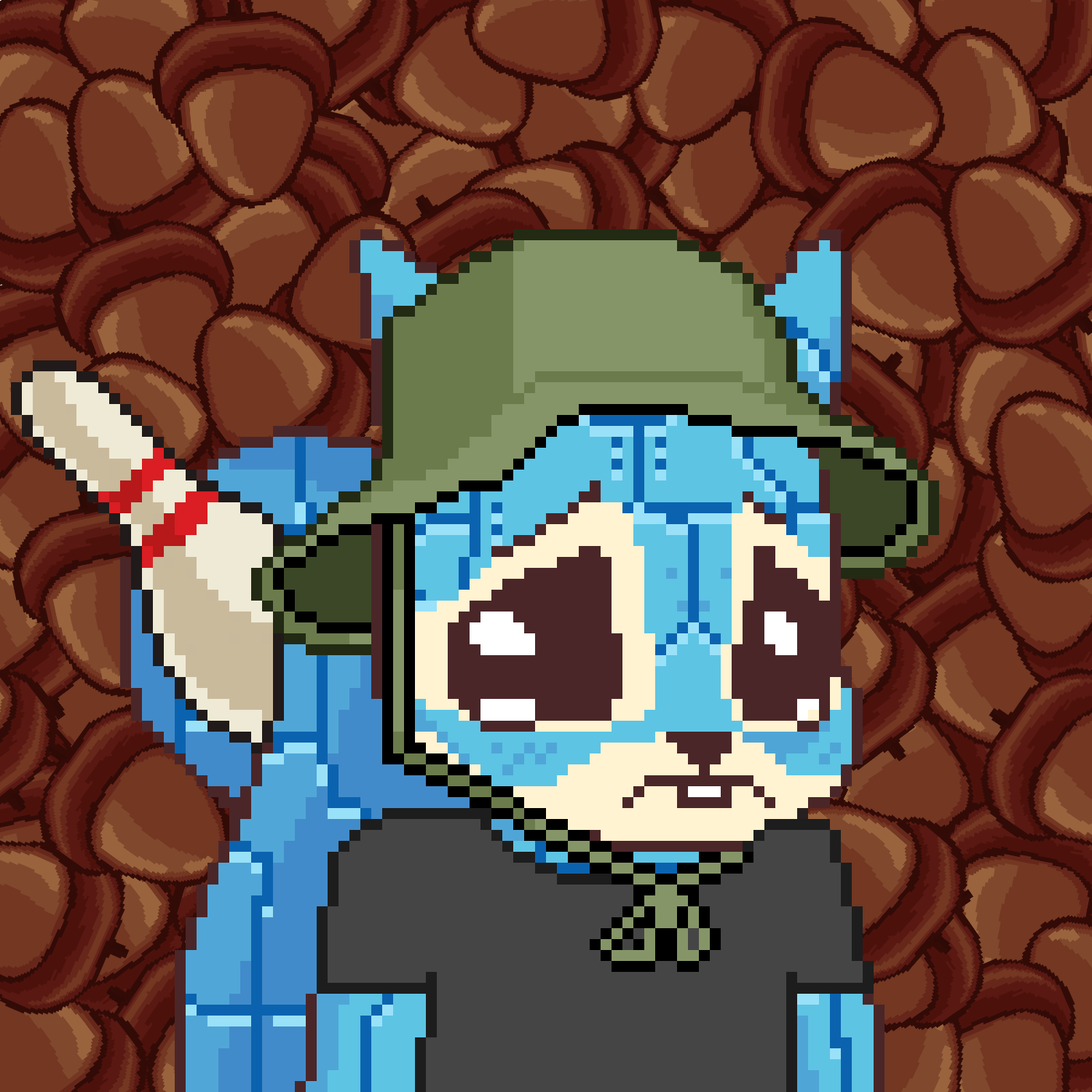 Pixel Squirrels #8768 NFT on Algorand