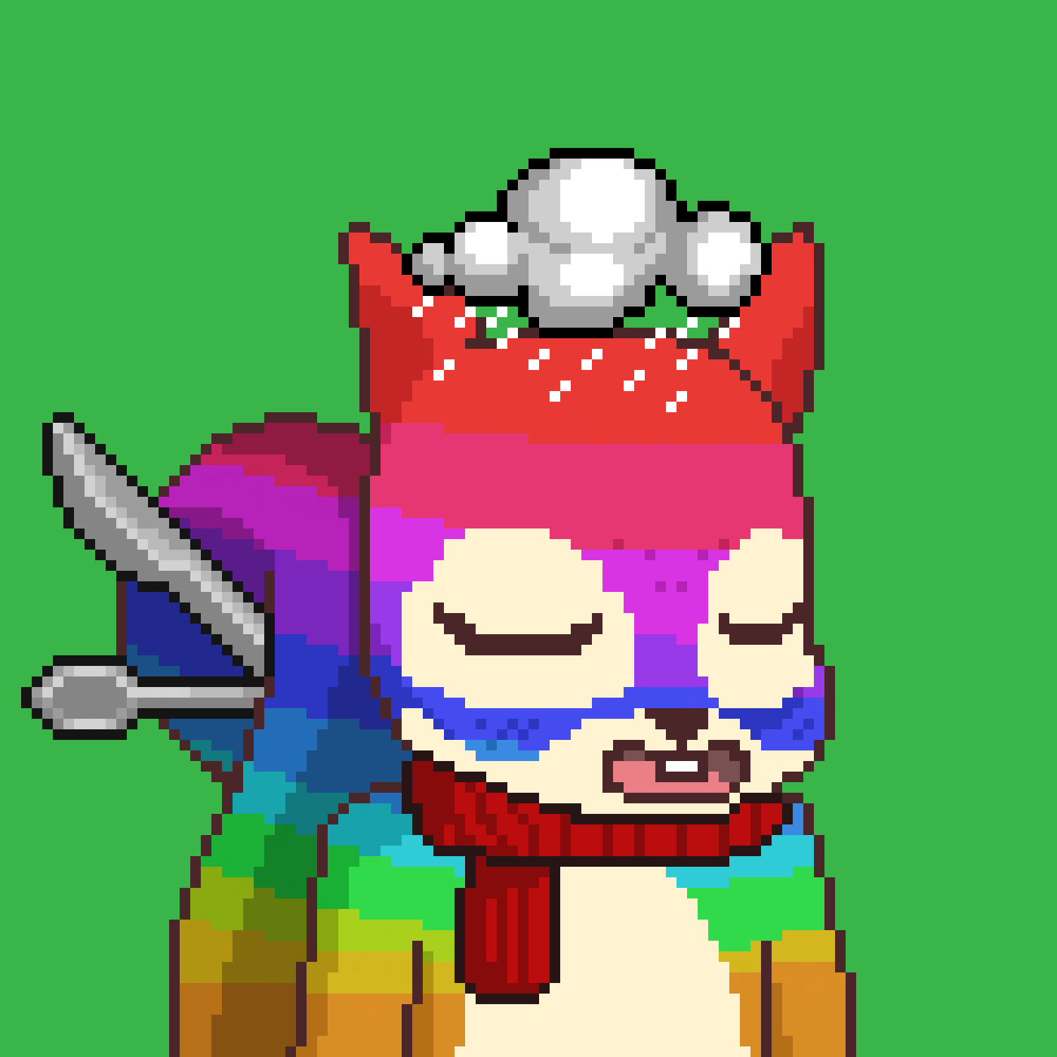 Pixel Squirrels #8774 NFT on Algorand