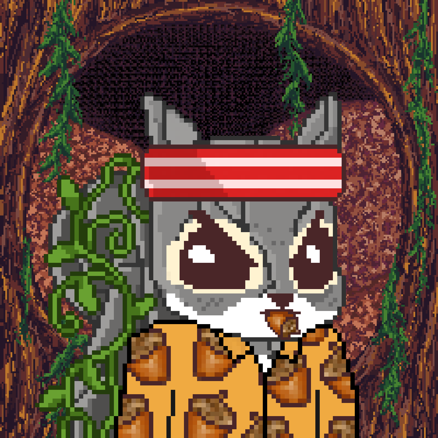 Pixel Squirrels #8776 NFT on Algorand