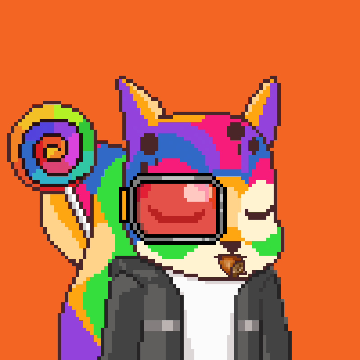 Pixel Squirrels #8777 NFT on Algorand