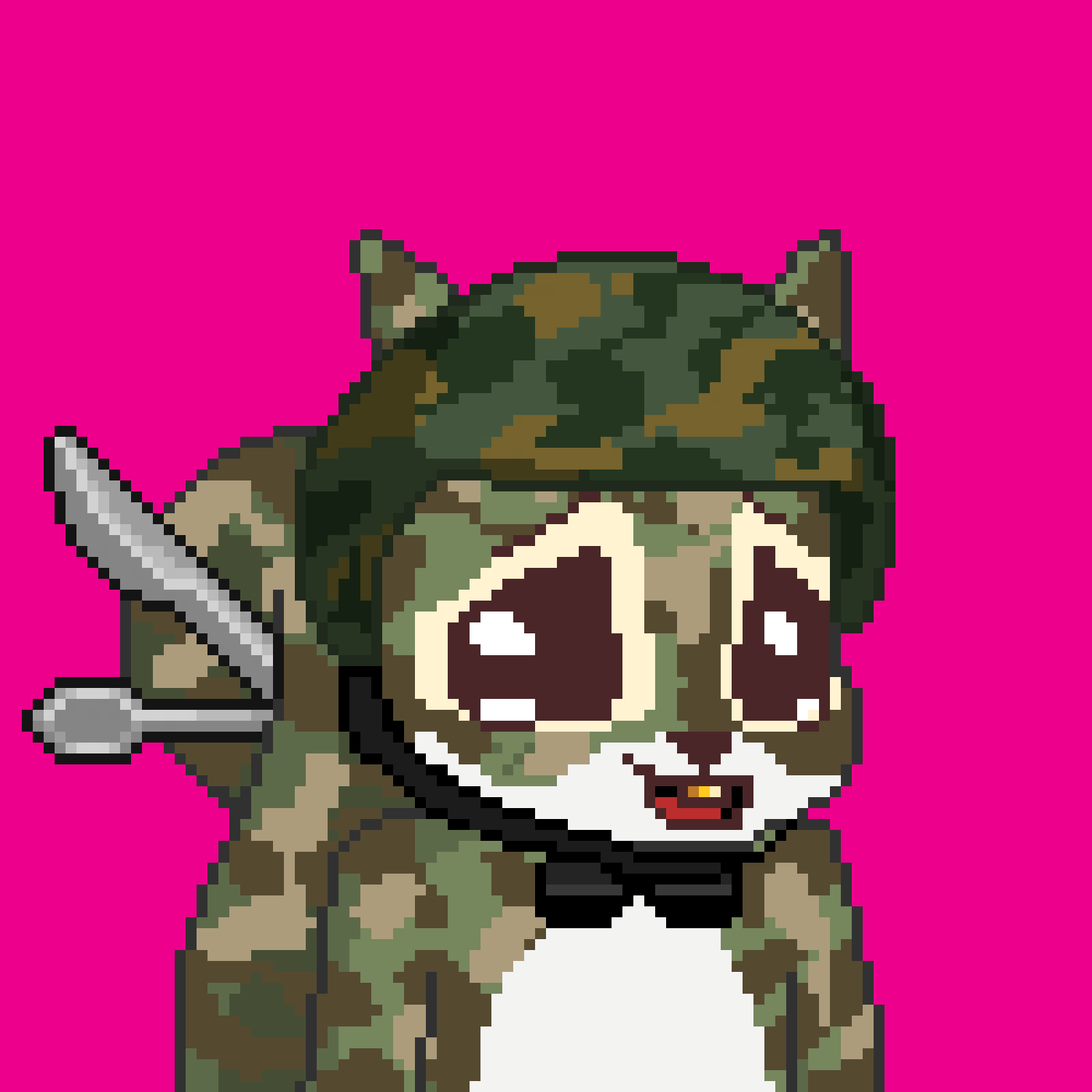 Pixel Squirrels #8784 NFT on Algorand