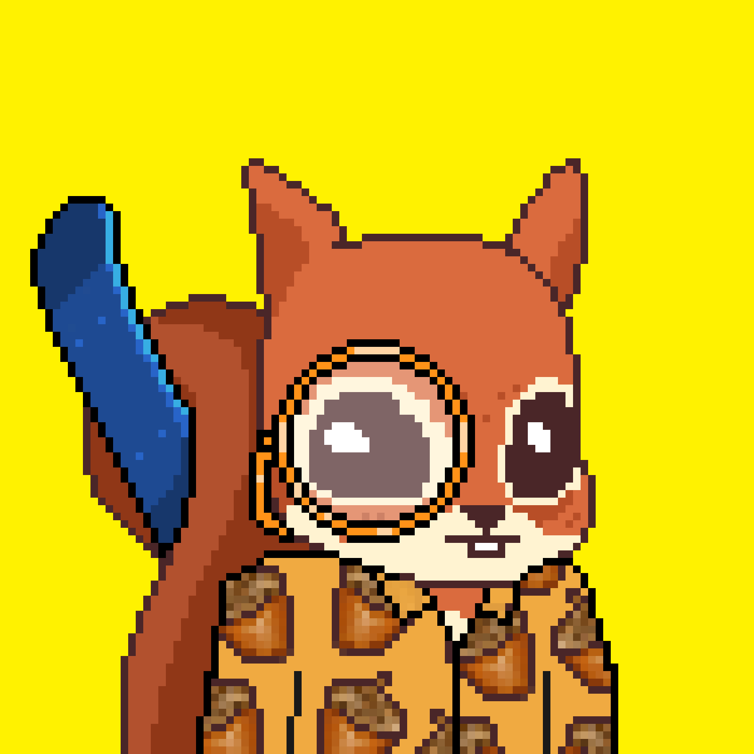 Pixel Squirrels #8787 NFT on Algorand