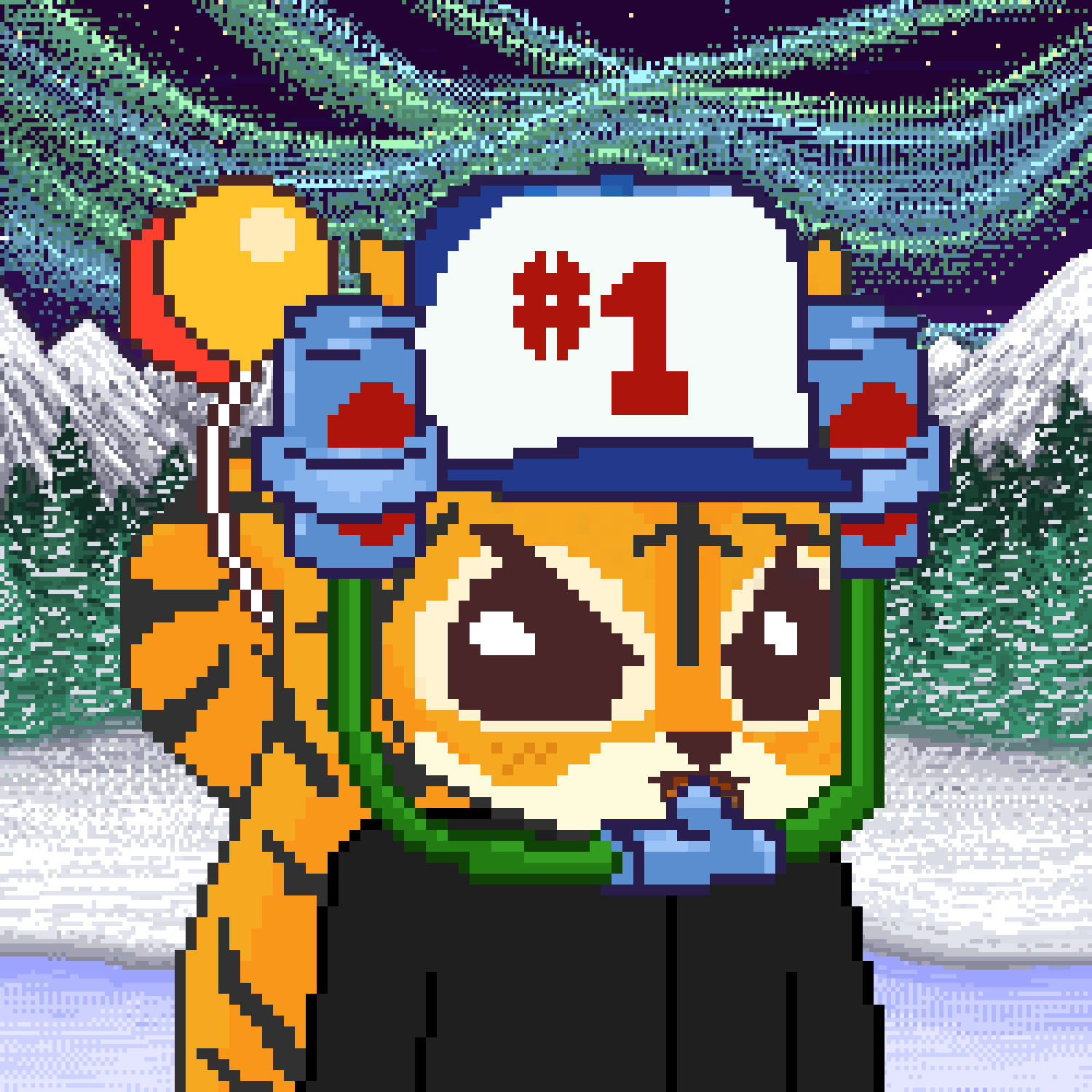 Pixel Squirrels #8788 NFT on Algorand