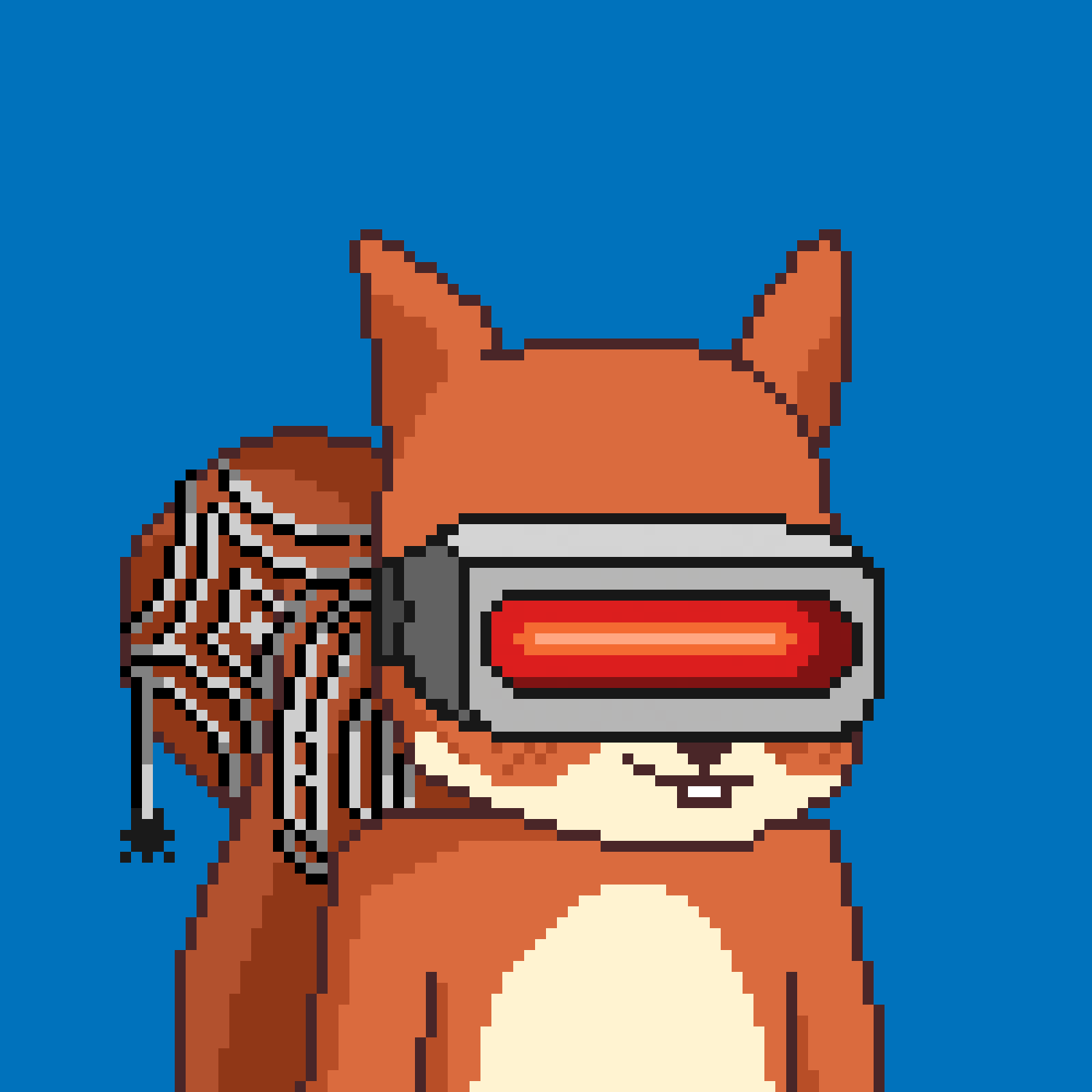 Pixel Squirrels #8789 NFT on Algorand