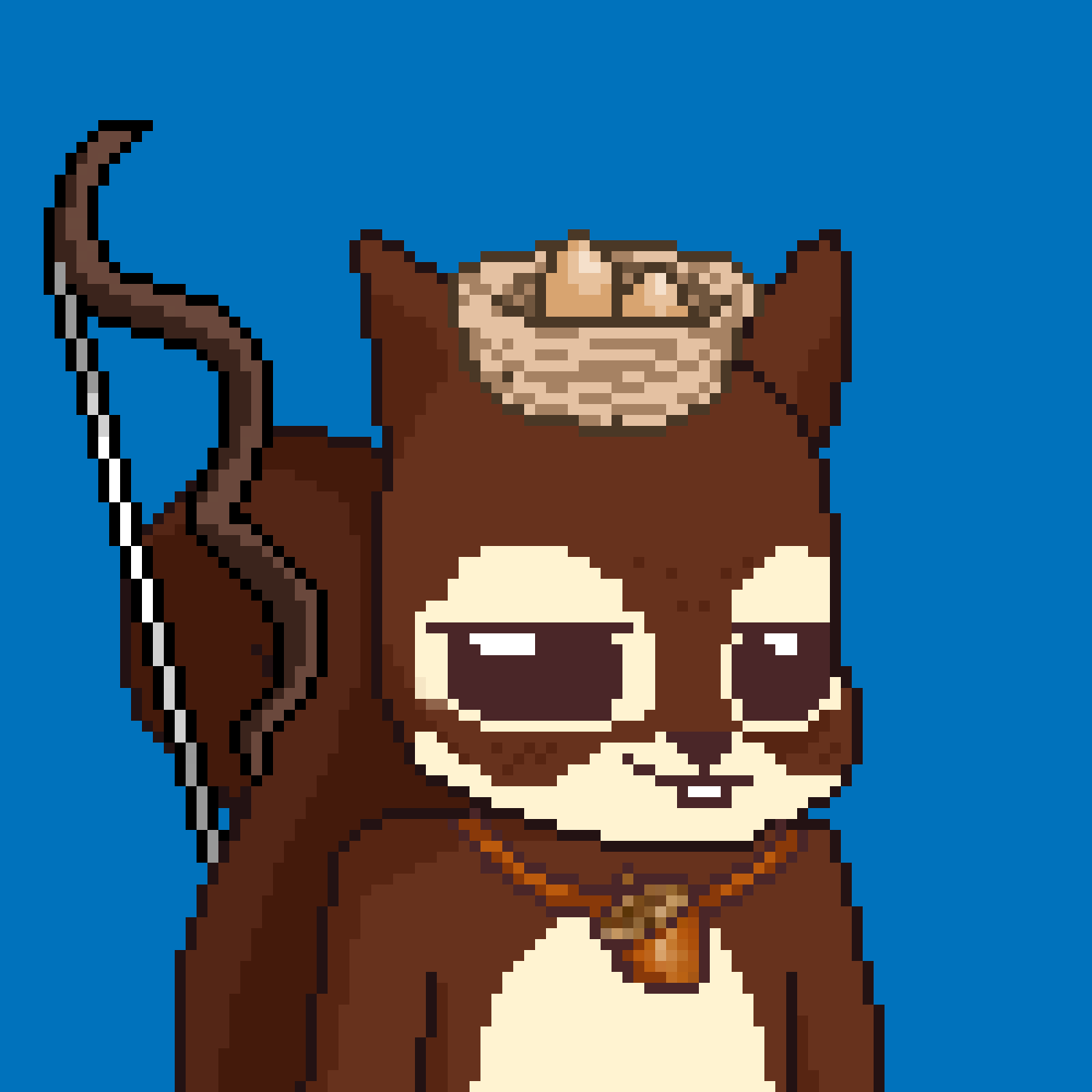 Pixel Squirrels #8796 NFT on Algorand