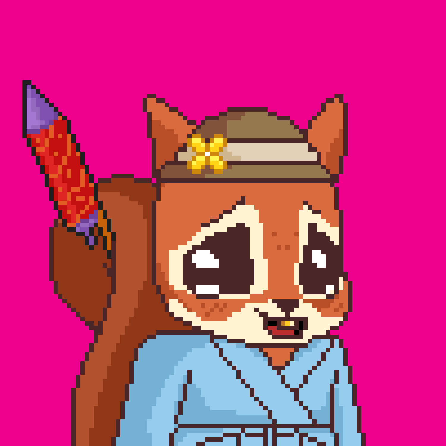 Pixel Squirrels #8813 NFT on Algorand