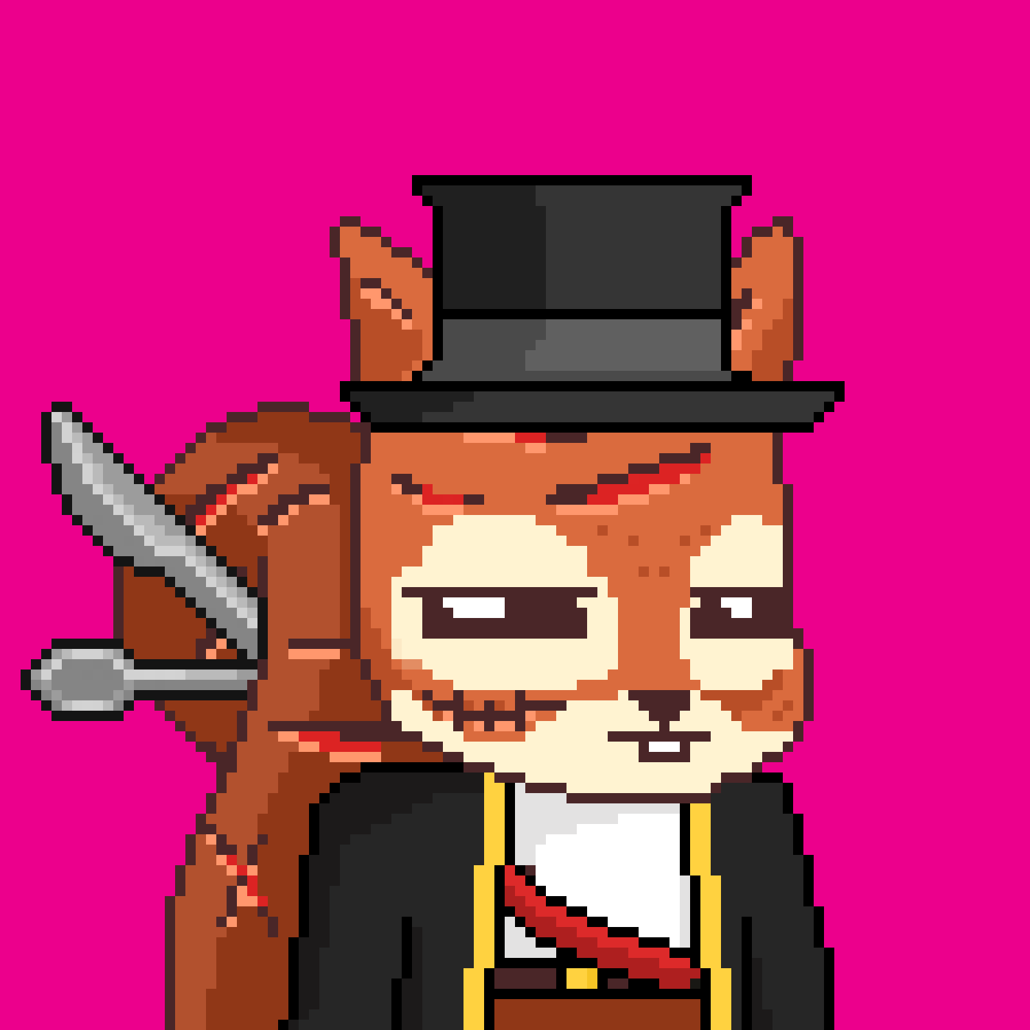 Pixel Squirrels #8814 NFT on Algorand