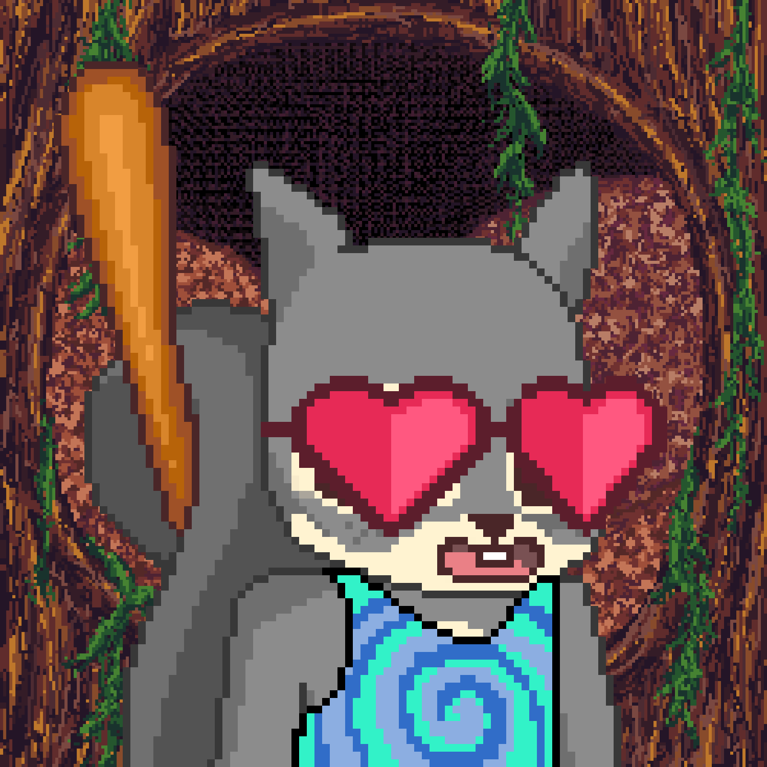 Pixel Squirrels #8815 NFT on Algorand