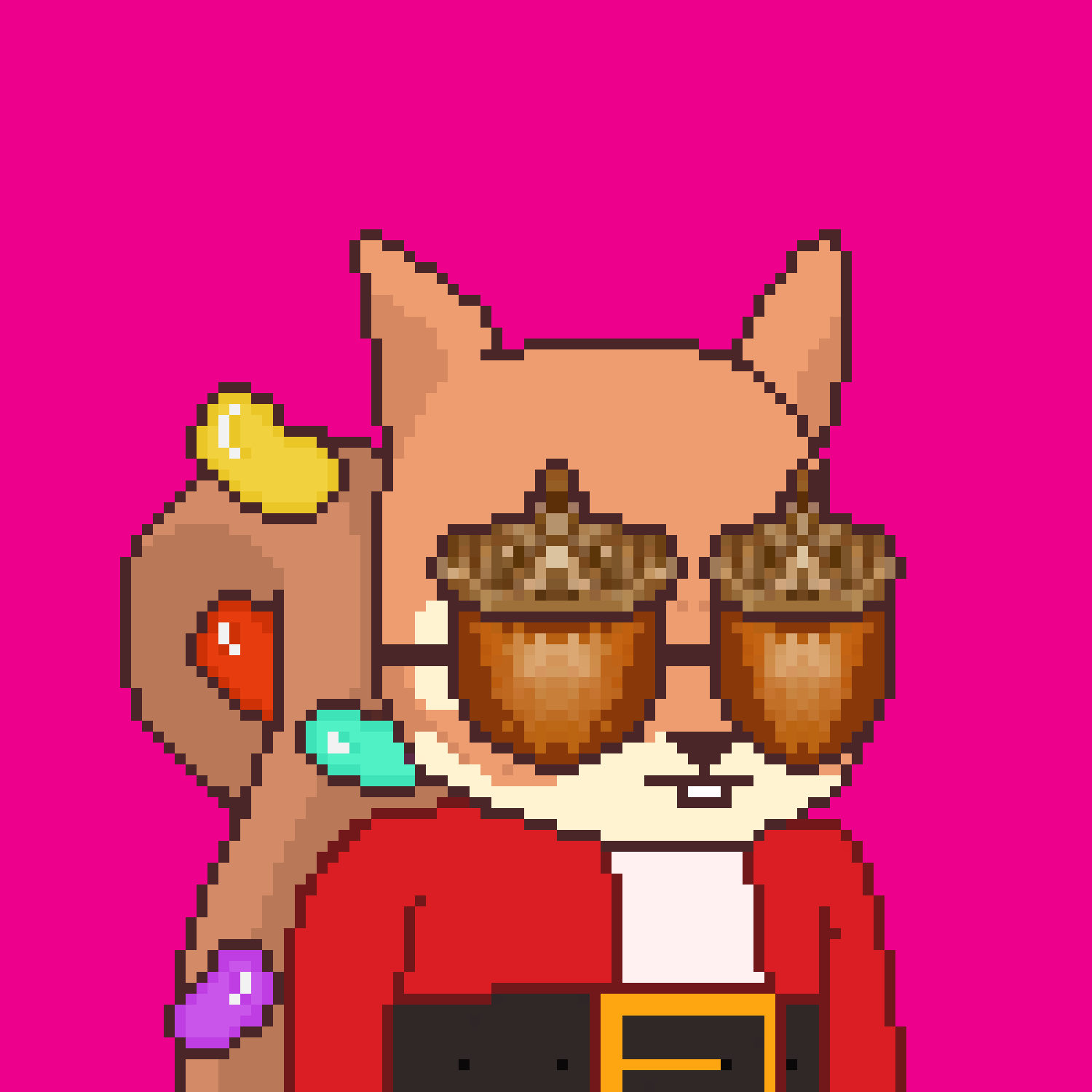 Pixel Squirrels #8817 NFT on Algorand