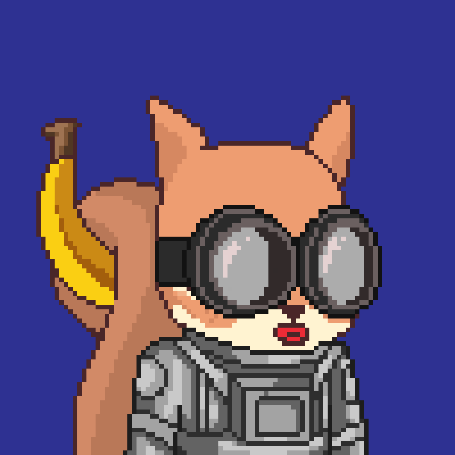 Pixel Squirrels #8821 NFT on Algorand