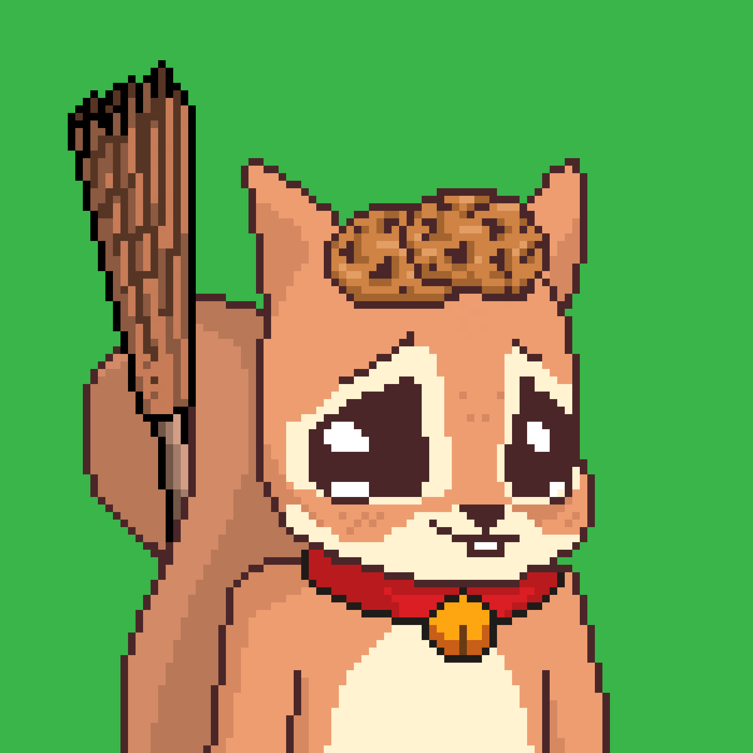 Pixel Squirrels #8823 NFT on Algorand