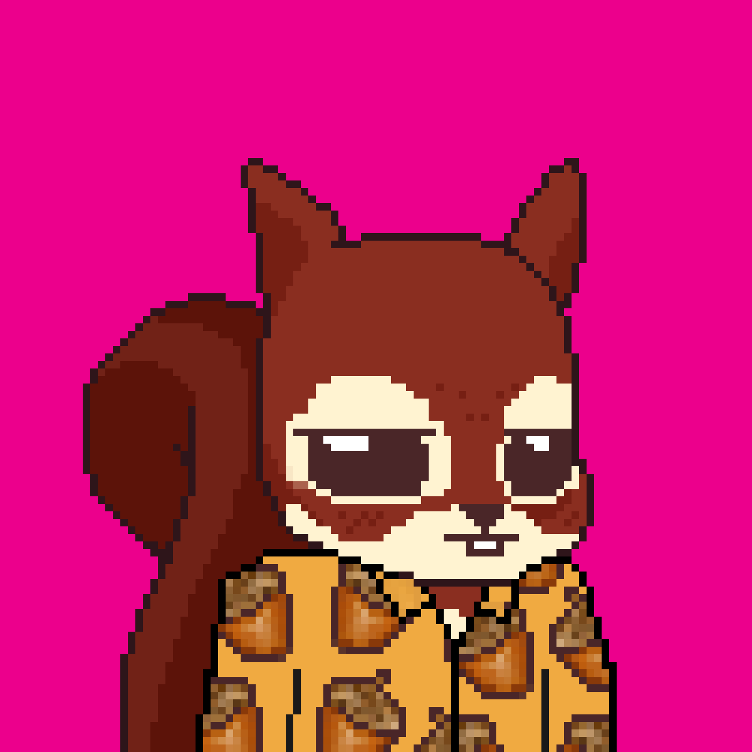 Pixel Squirrels #8844 NFT on Algorand