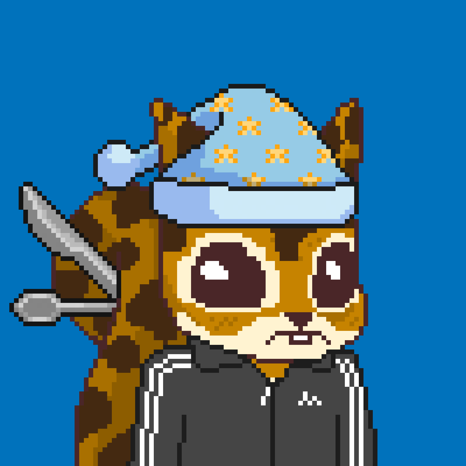 Pixel Squirrels #8845 NFT on Algorand