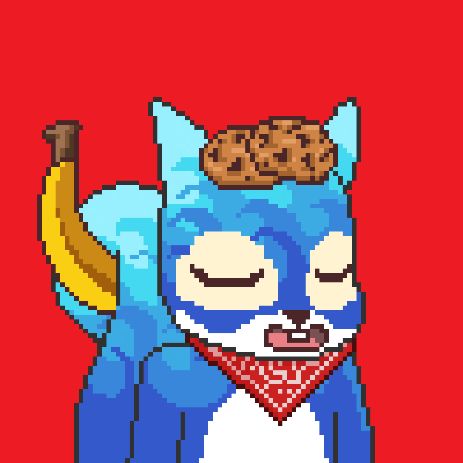 Pixel Squirrels #8855 NFT on Algorand