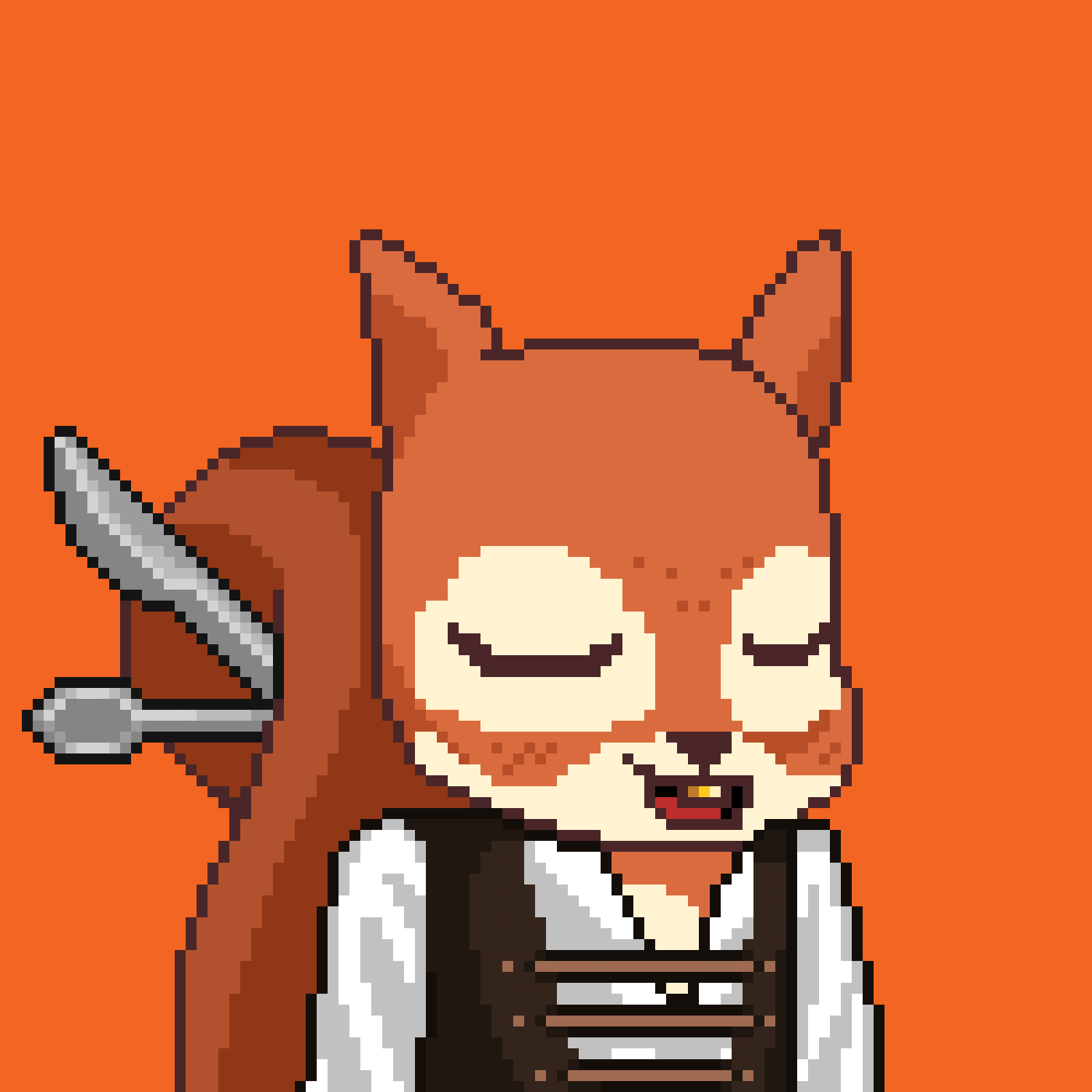 Pixel Squirrels #886 NFT on Algorand