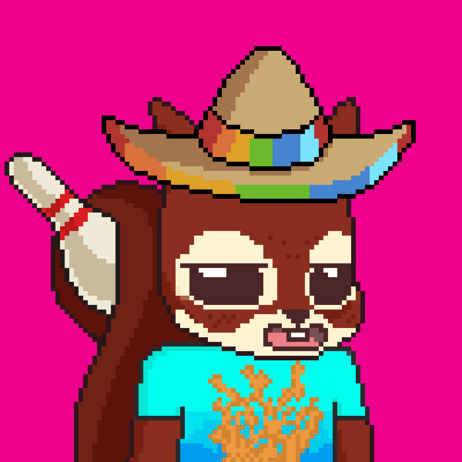 Pixel Squirrels #8861 NFT on Algorand