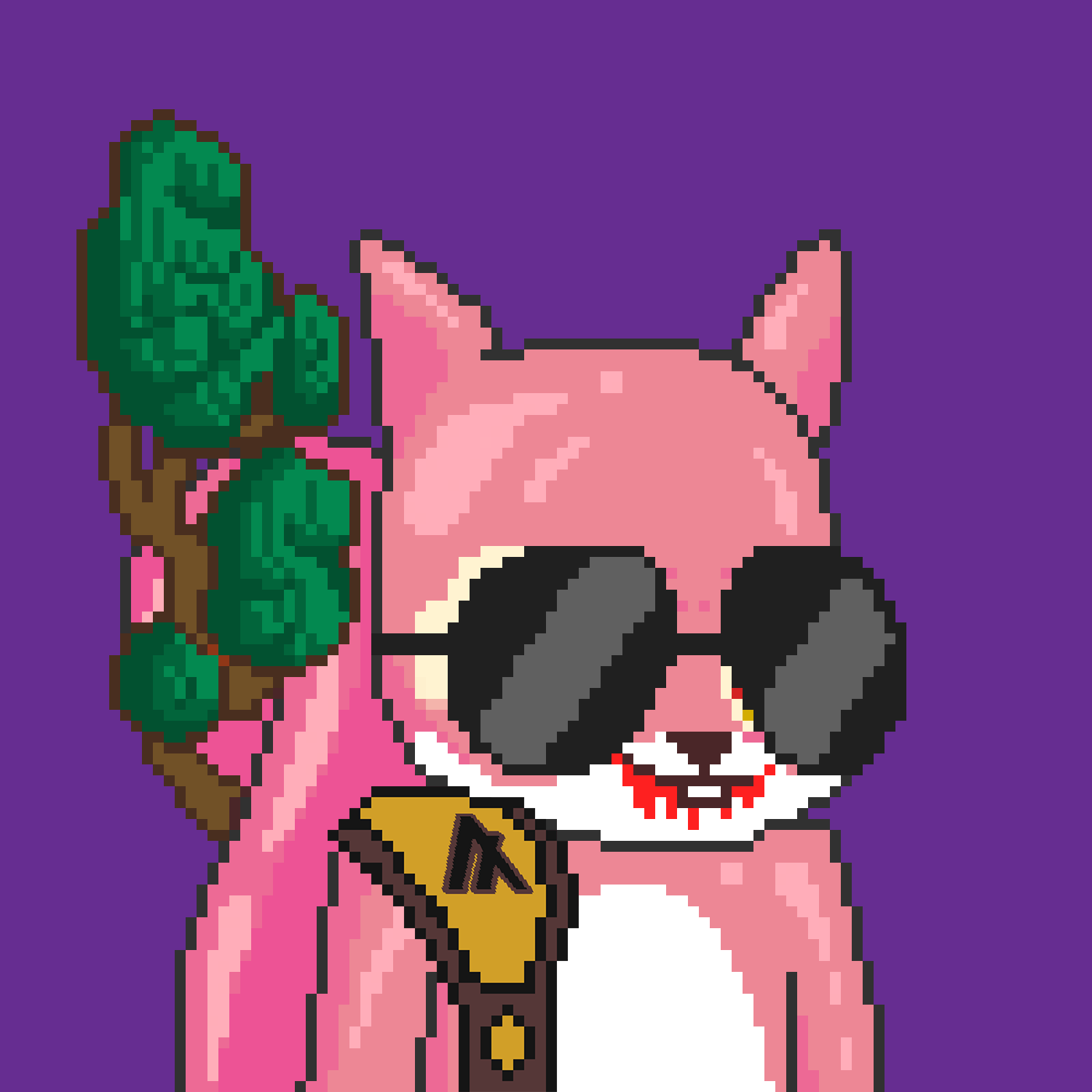 Pixel Squirrels #8873 NFT on Algorand