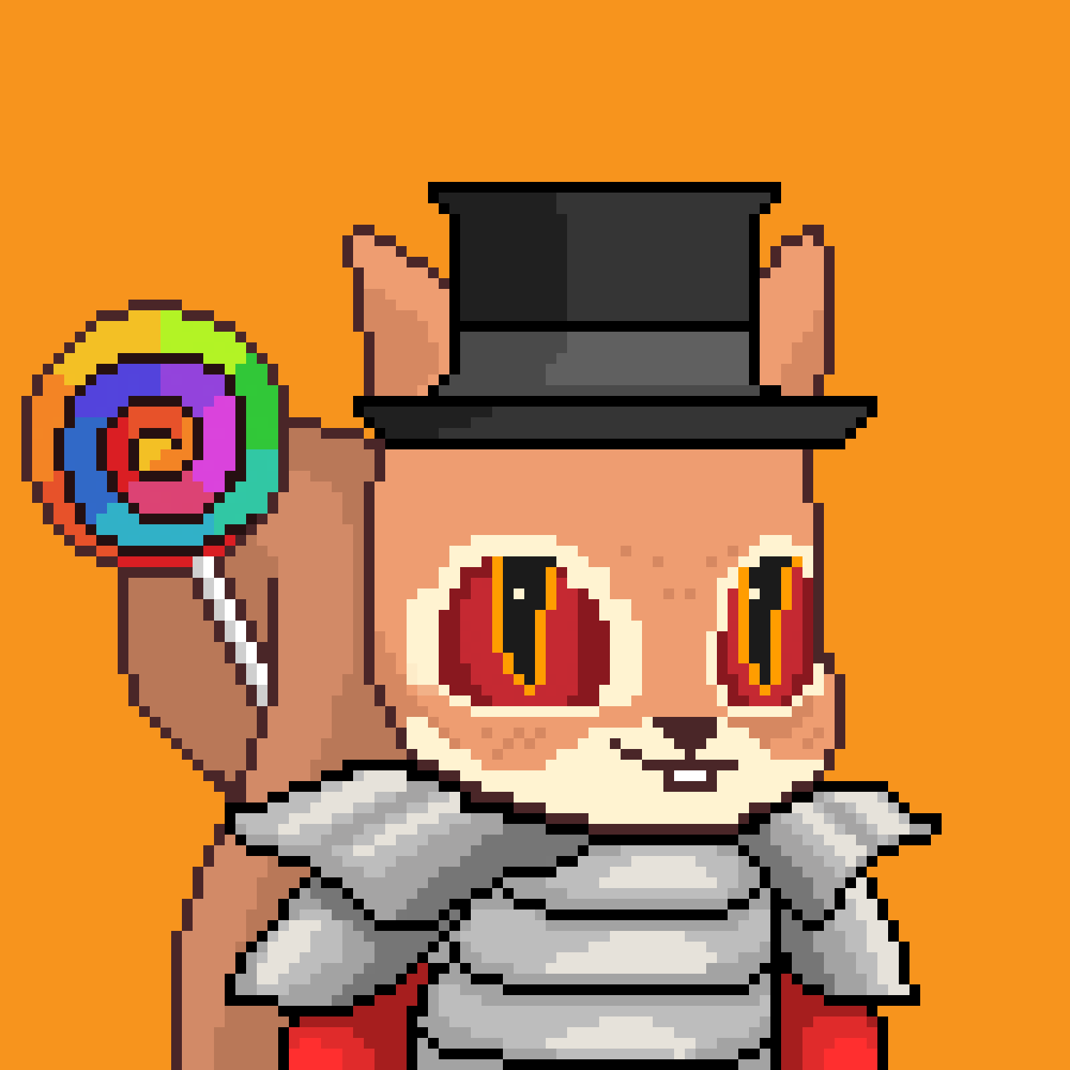 Pixel Squirrels #8874 NFT on Algorand