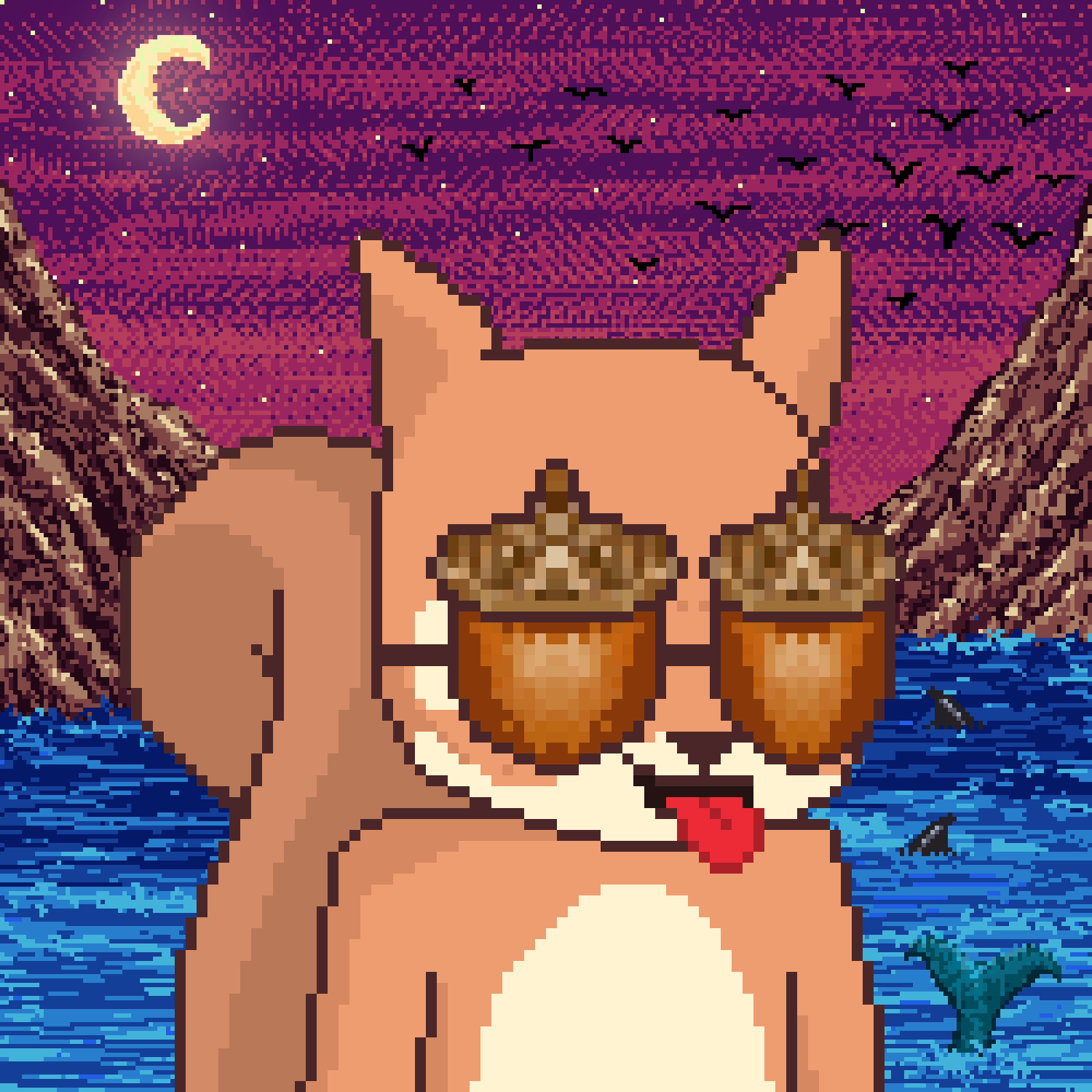 Pixel Squirrels #8876 NFT on Algorand