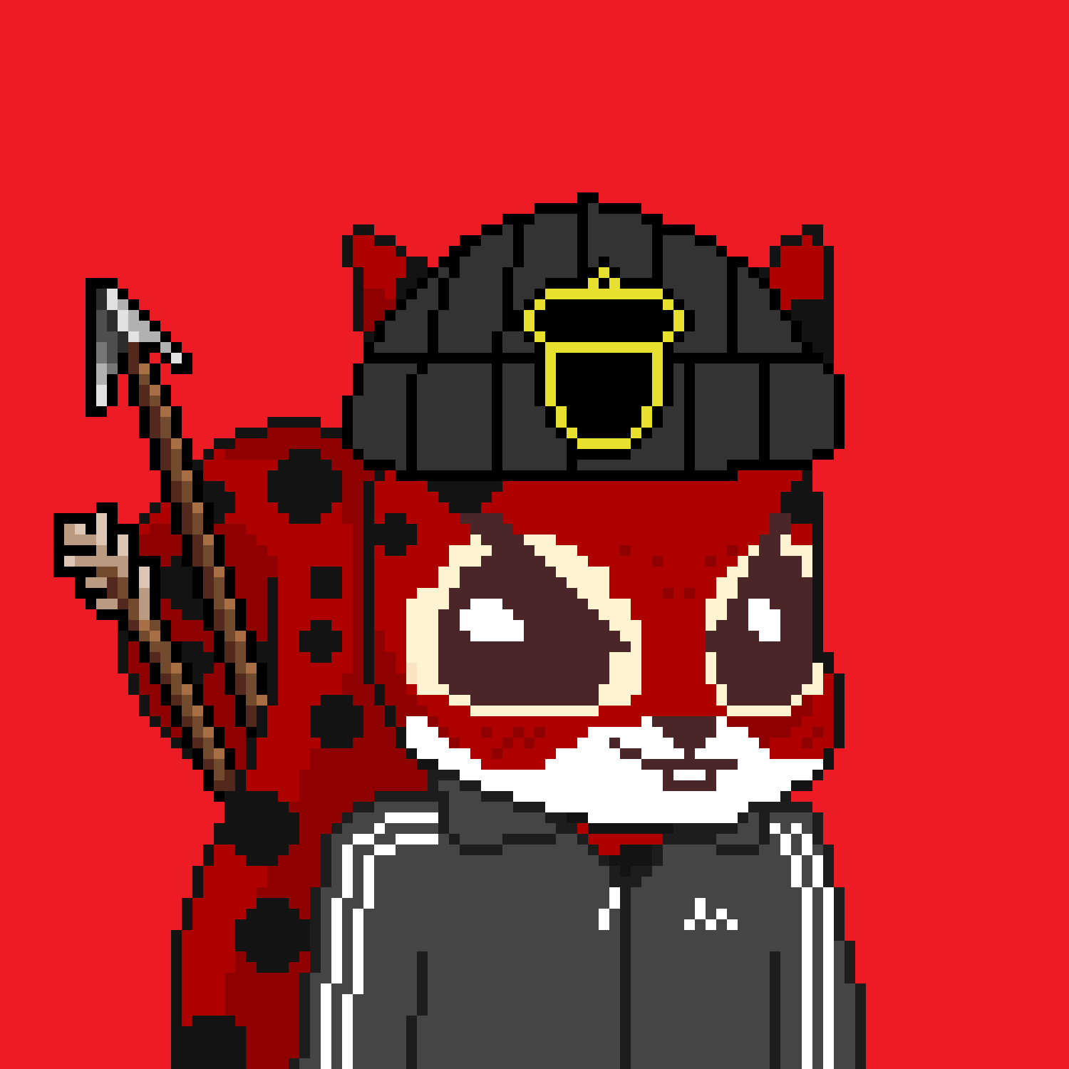 Pixel Squirrels #8882 NFT on Algorand