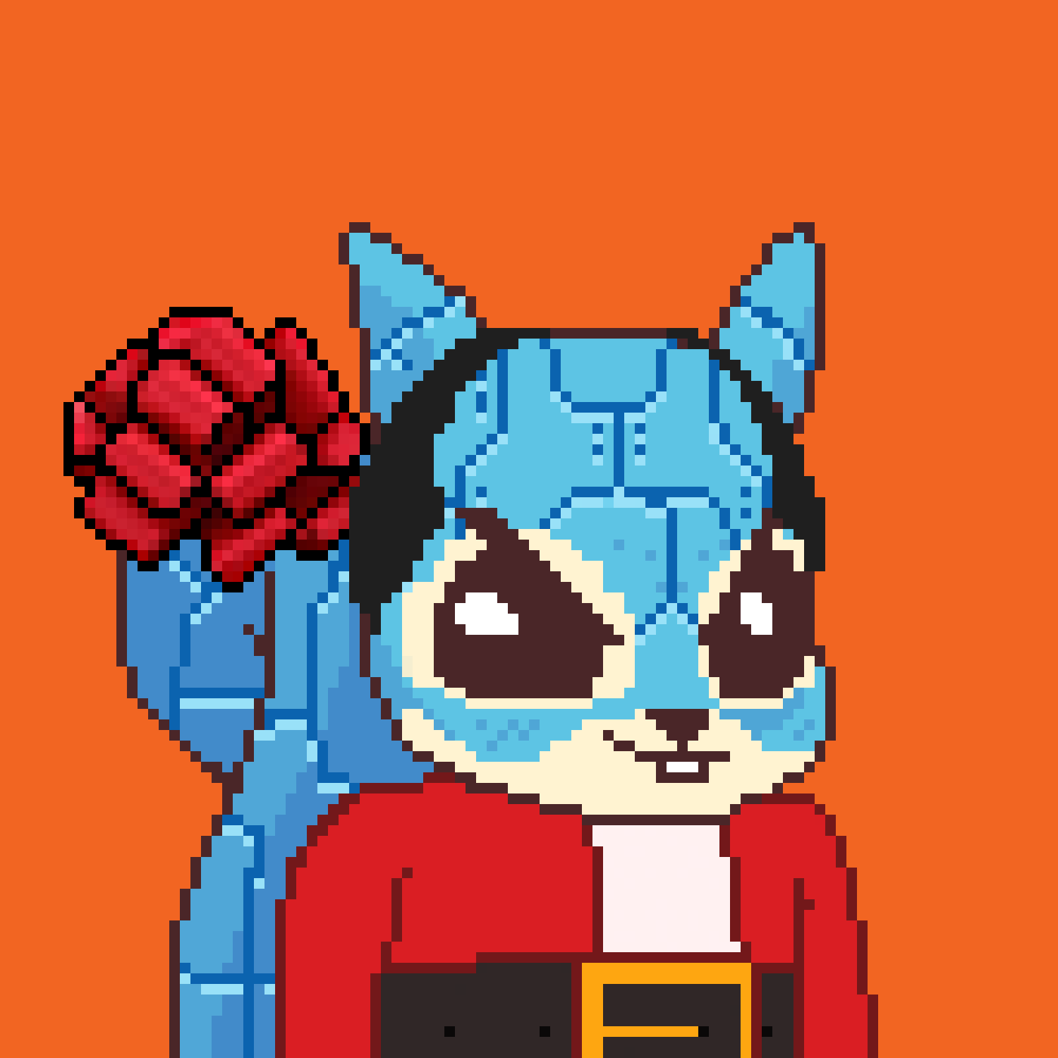 Pixel Squirrels #8883 NFT on Algorand