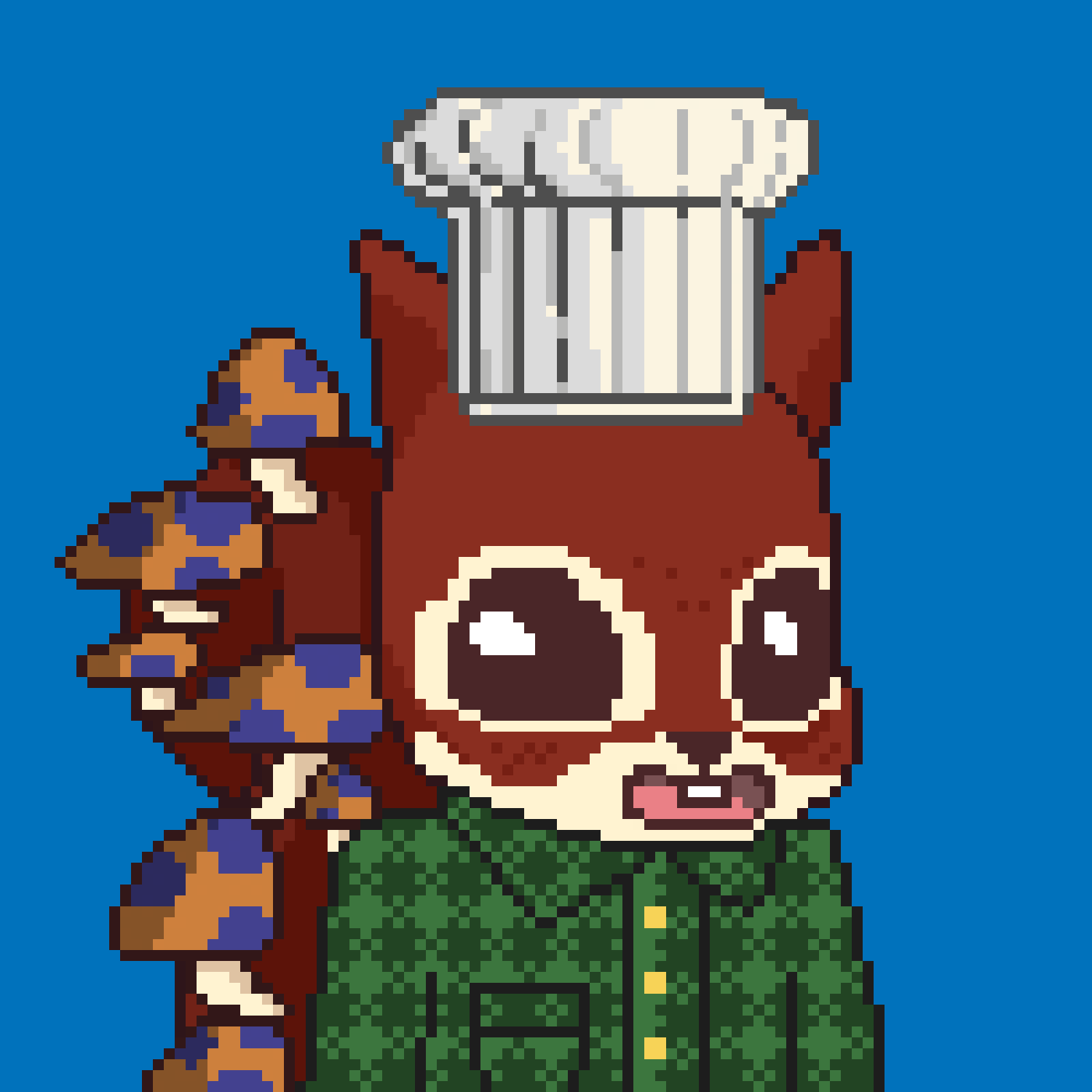 Pixel Squirrels #8888 NFT on Algorand