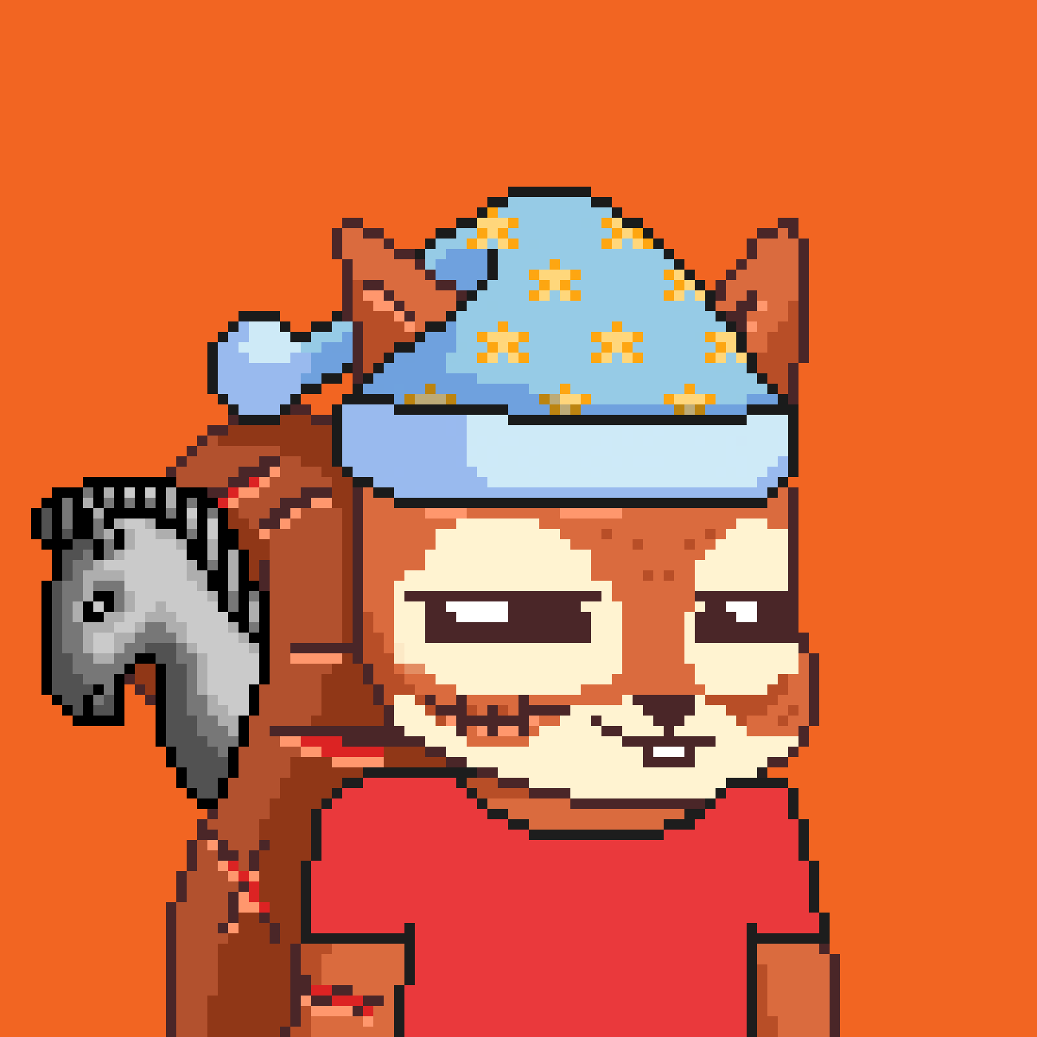 Pixel Squirrels #8889 NFT on Algorand