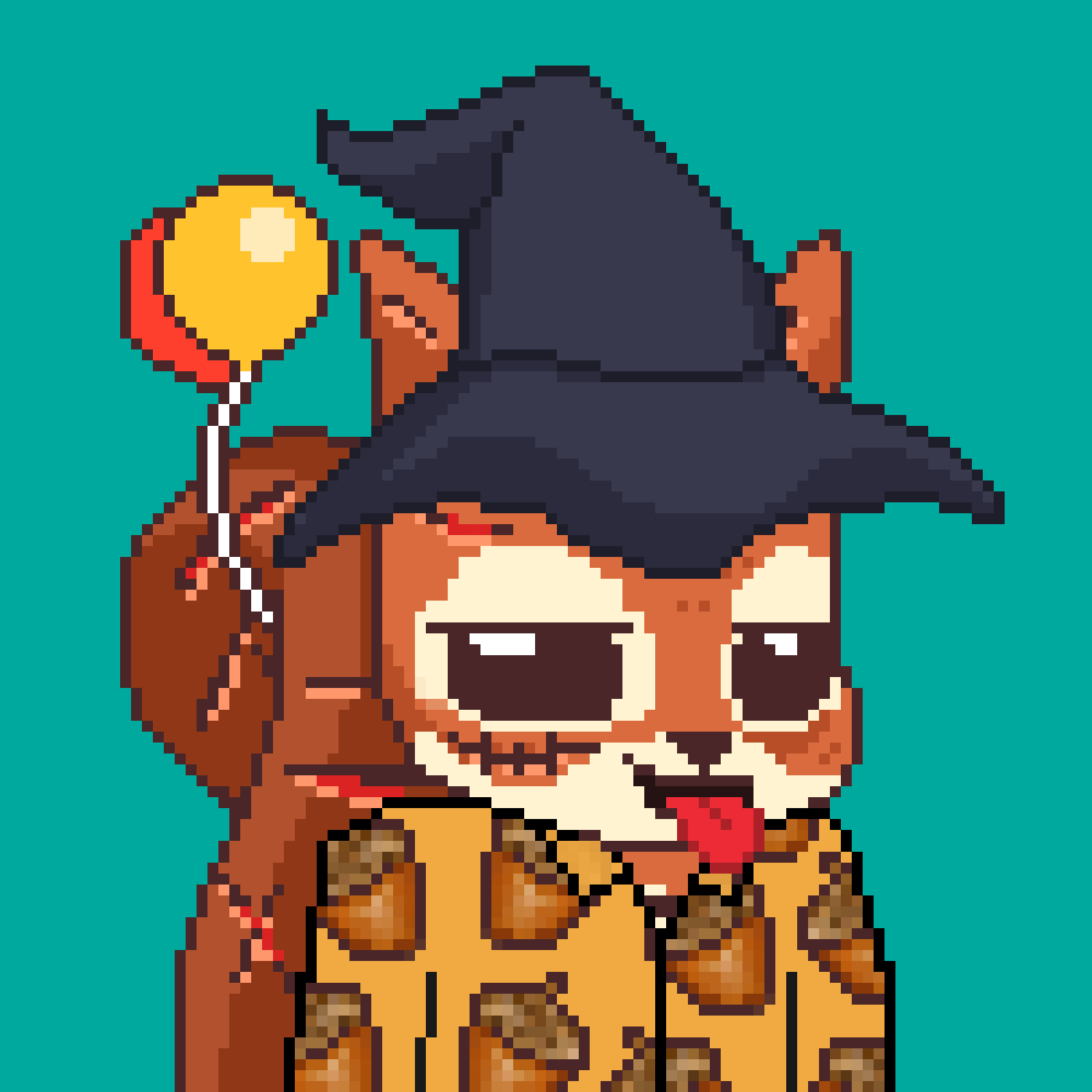 Pixel Squirrels #889 NFT on Algorand