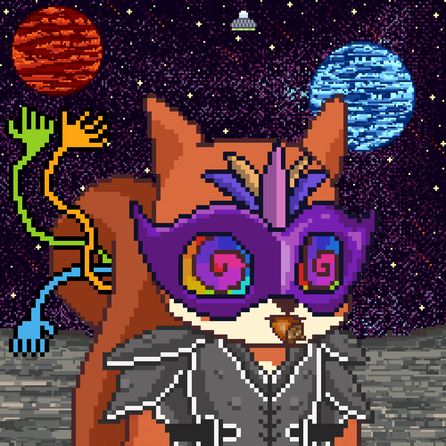 Pixel Squirrels #8890 NFT on Algorand