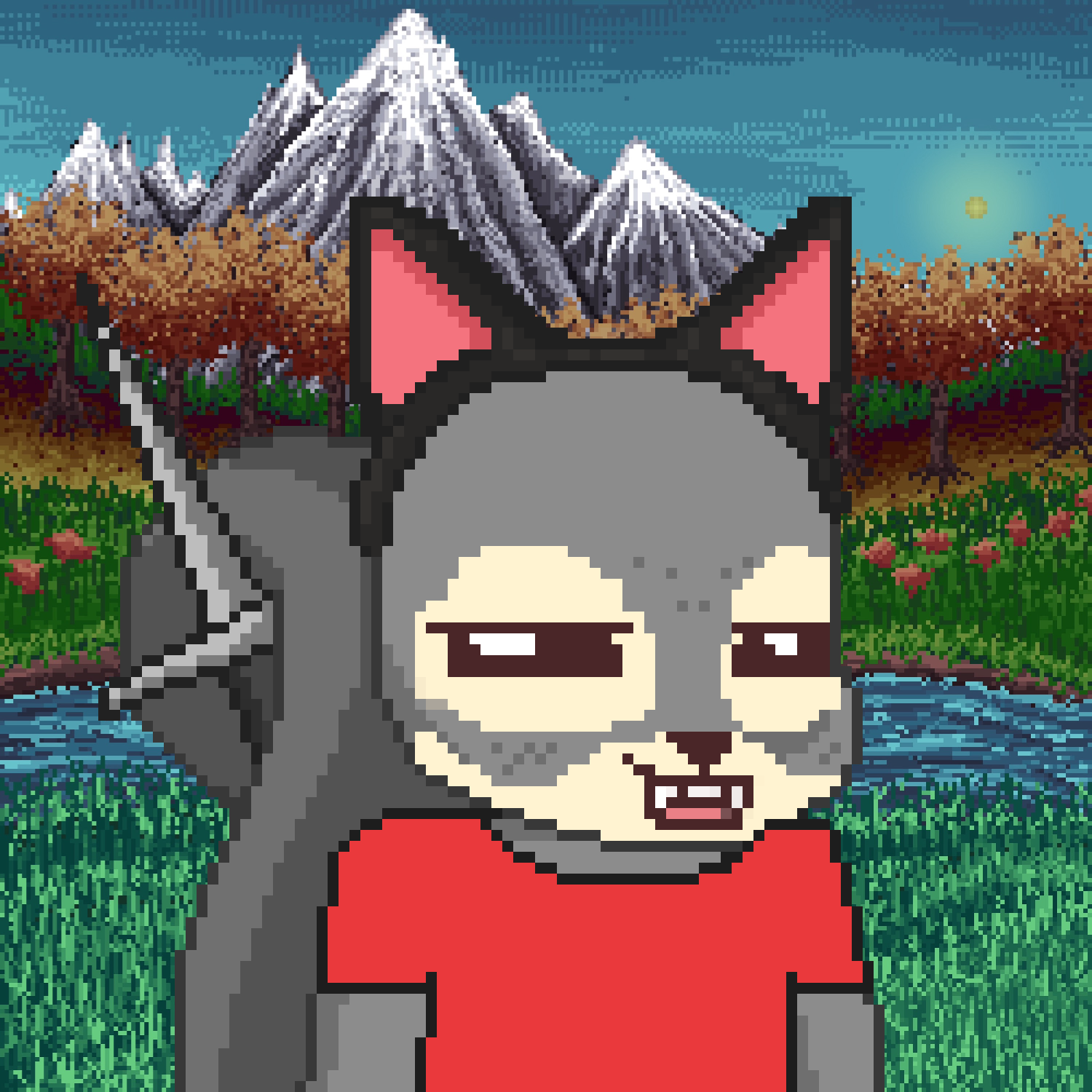 Pixel Squirrels #891 NFT on Algorand