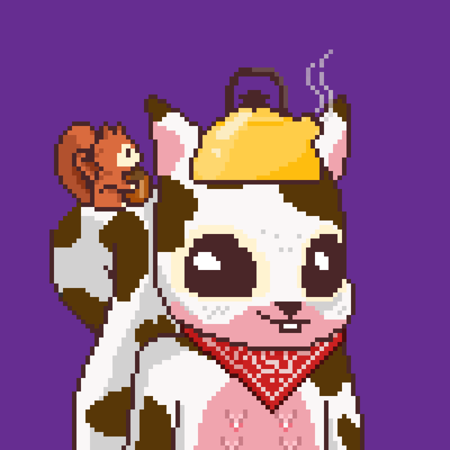 Pixel Squirrels #8917 NFT on Algorand