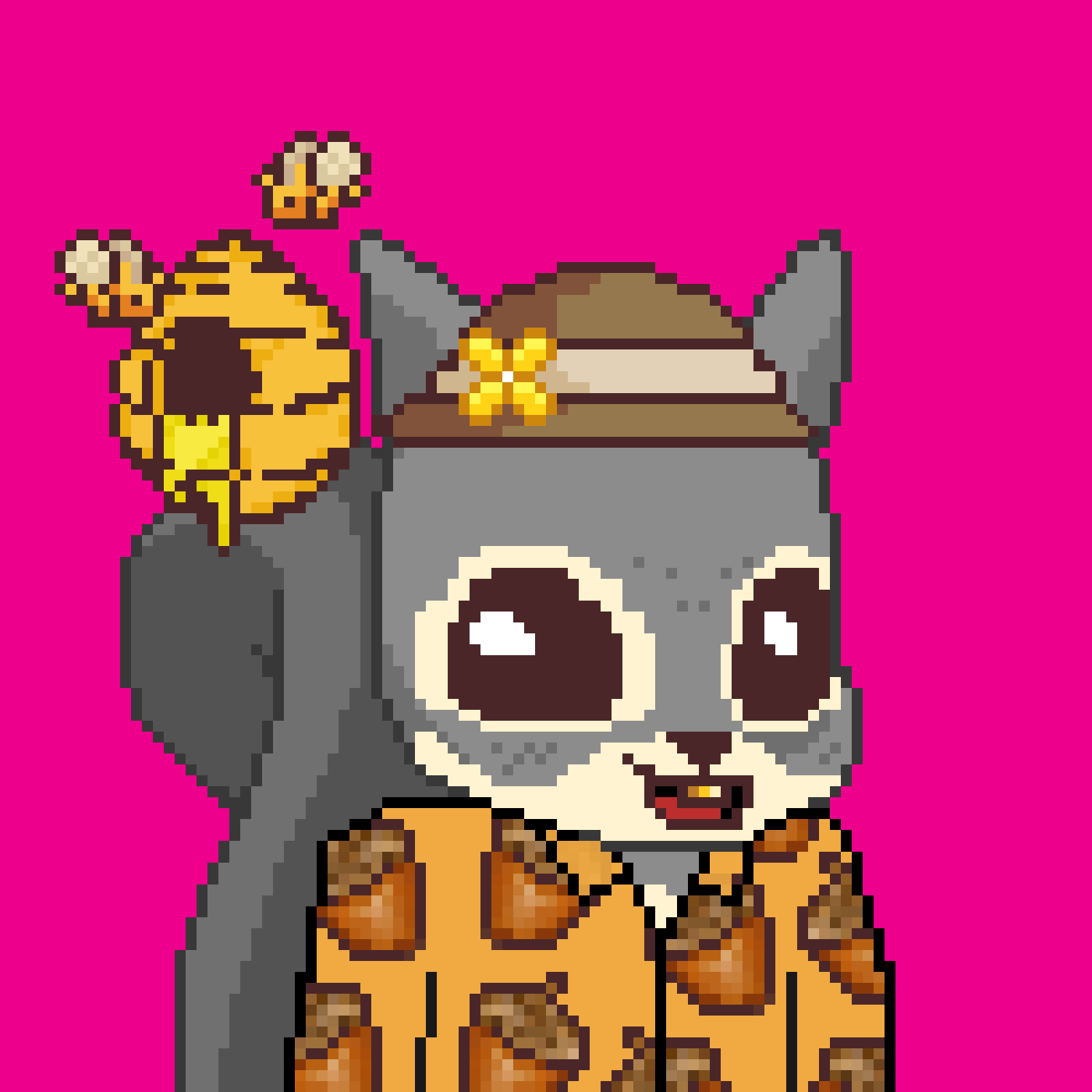 Pixel Squirrels #8920 NFT on Algorand