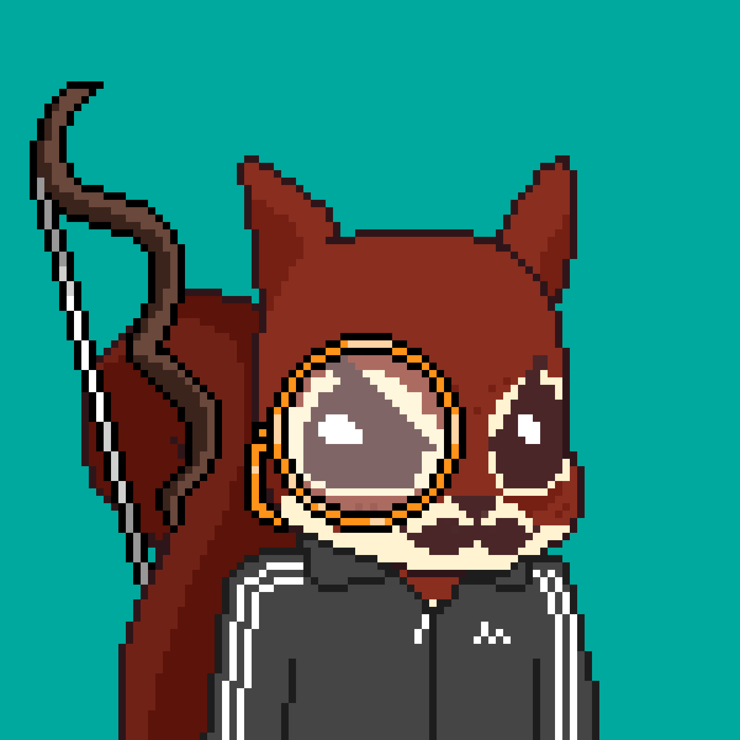Pixel Squirrels #893 NFT on Algorand